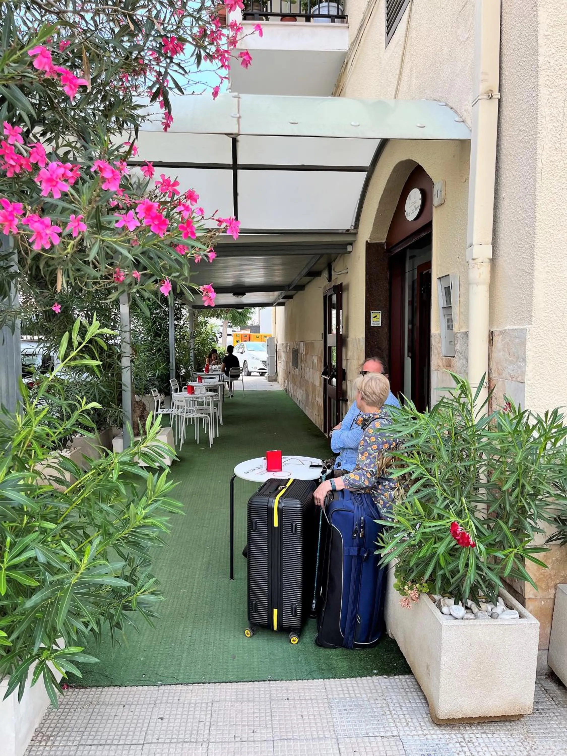 Patio in Hotel Lido Vieste