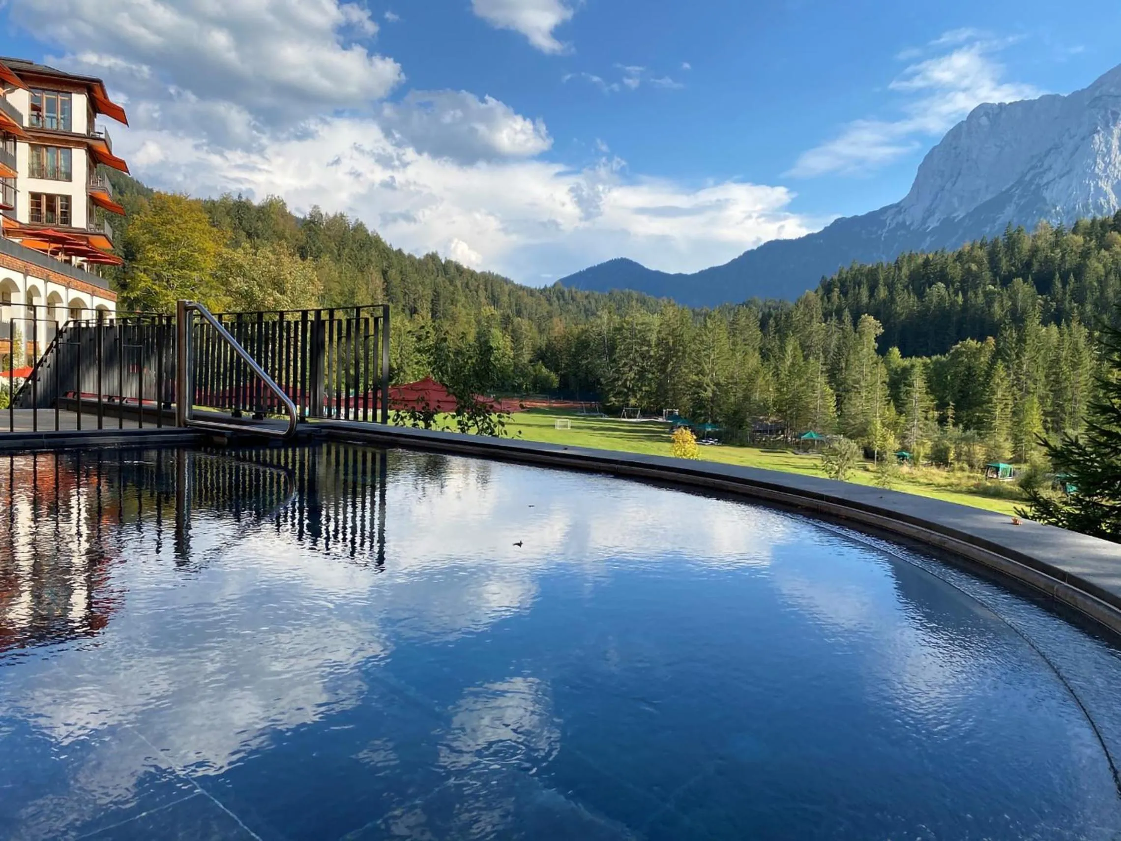 Swimming pool in Schloss Elmau Luxury Spa Retreat & Cultural Hideaway