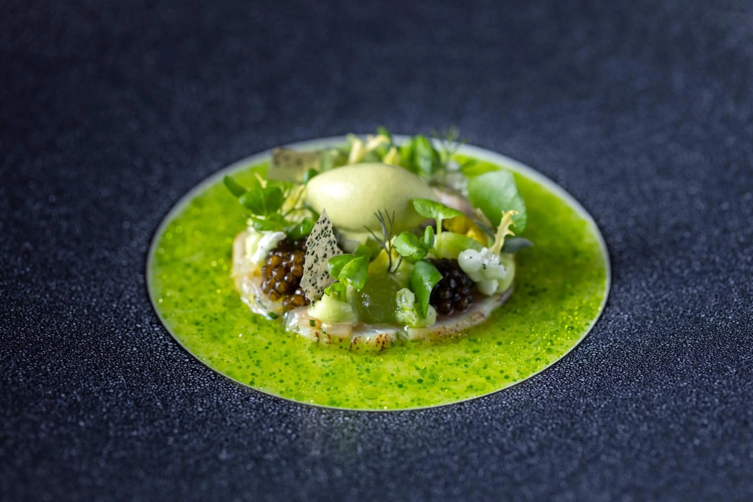 Food close-up in Schloss Elmau Luxury Spa Retreat & Cultural Hideaway