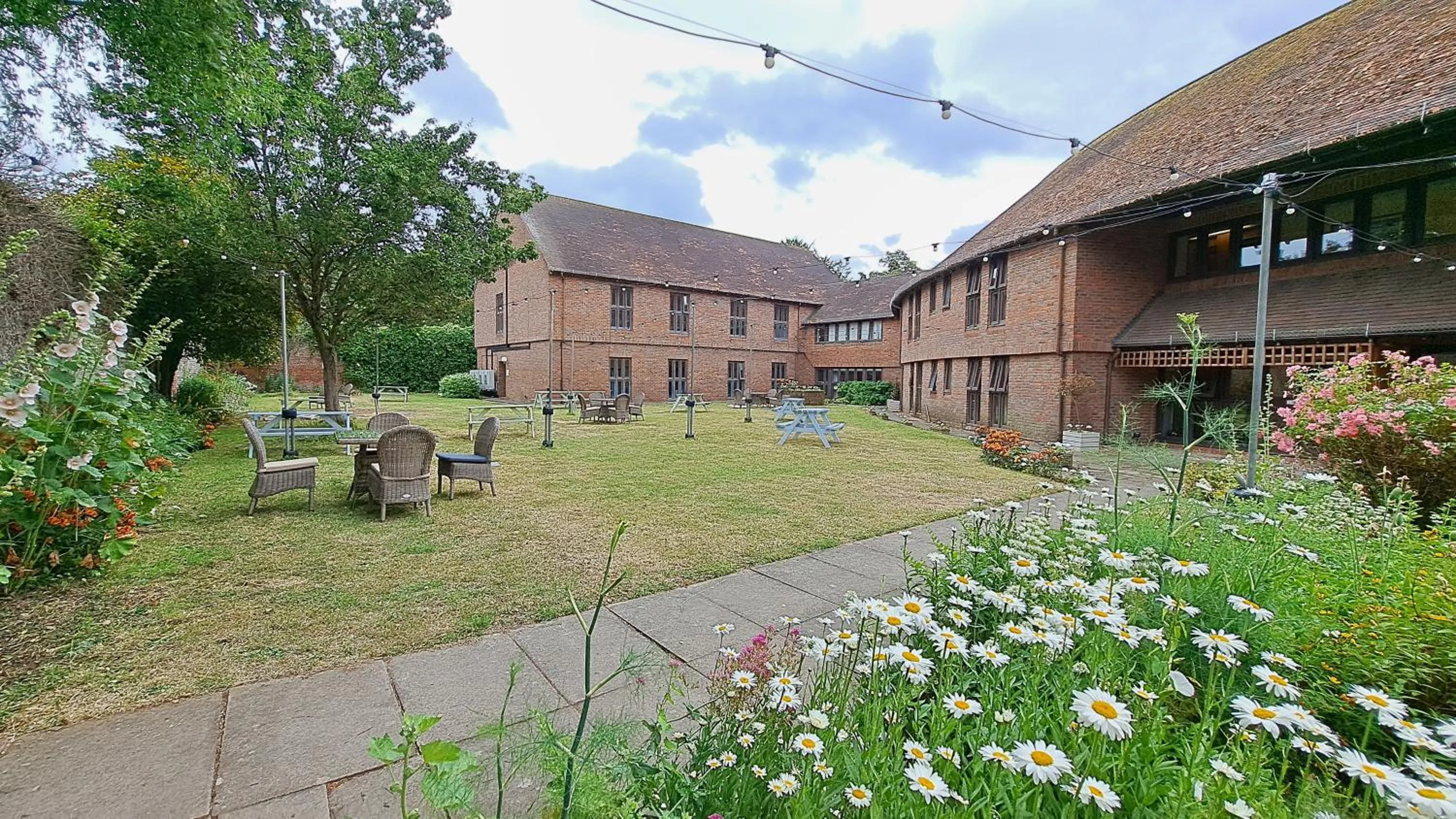 Natural landscape in The Coach House at Missenden Abbey