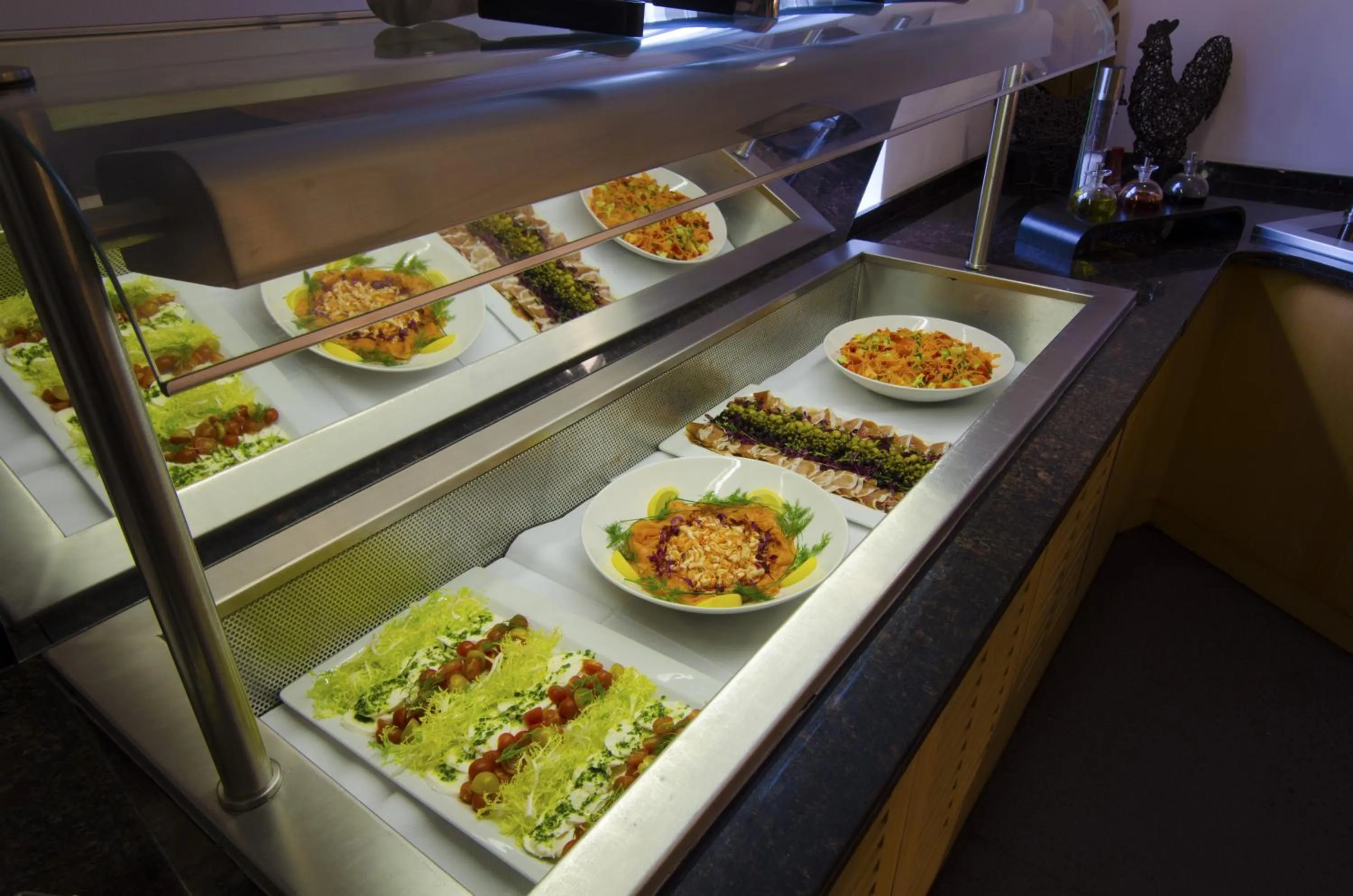 Food close-up in The Coach House at Missenden Abbey