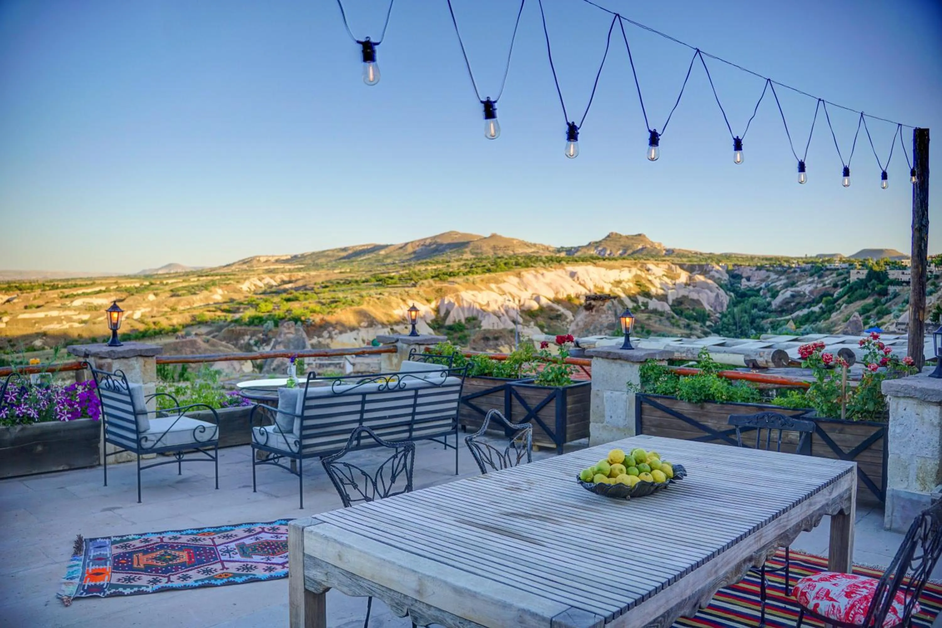 Balcony/Terrace in Petra Inn Cappadocia Luxury