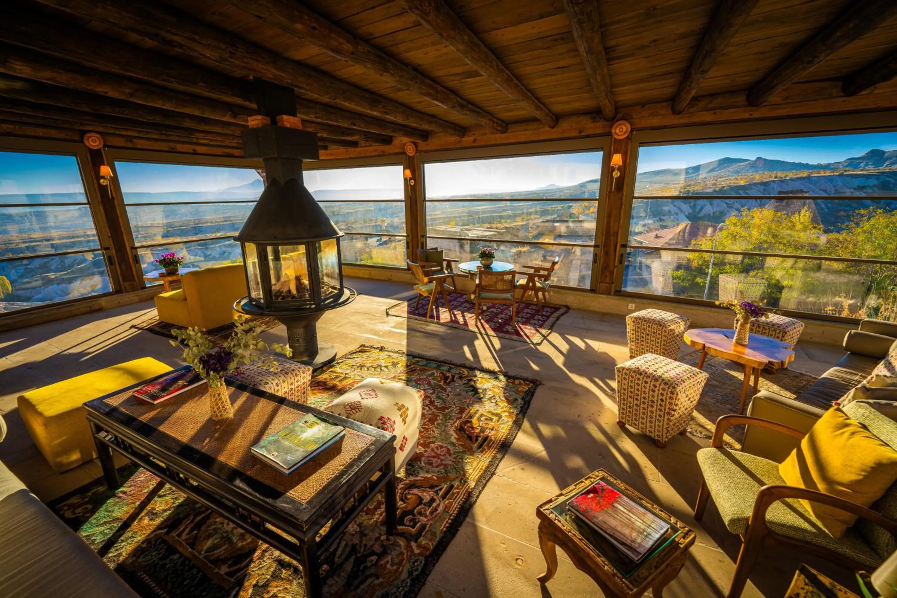Seating area in Petra Inn Cappadocia Luxury