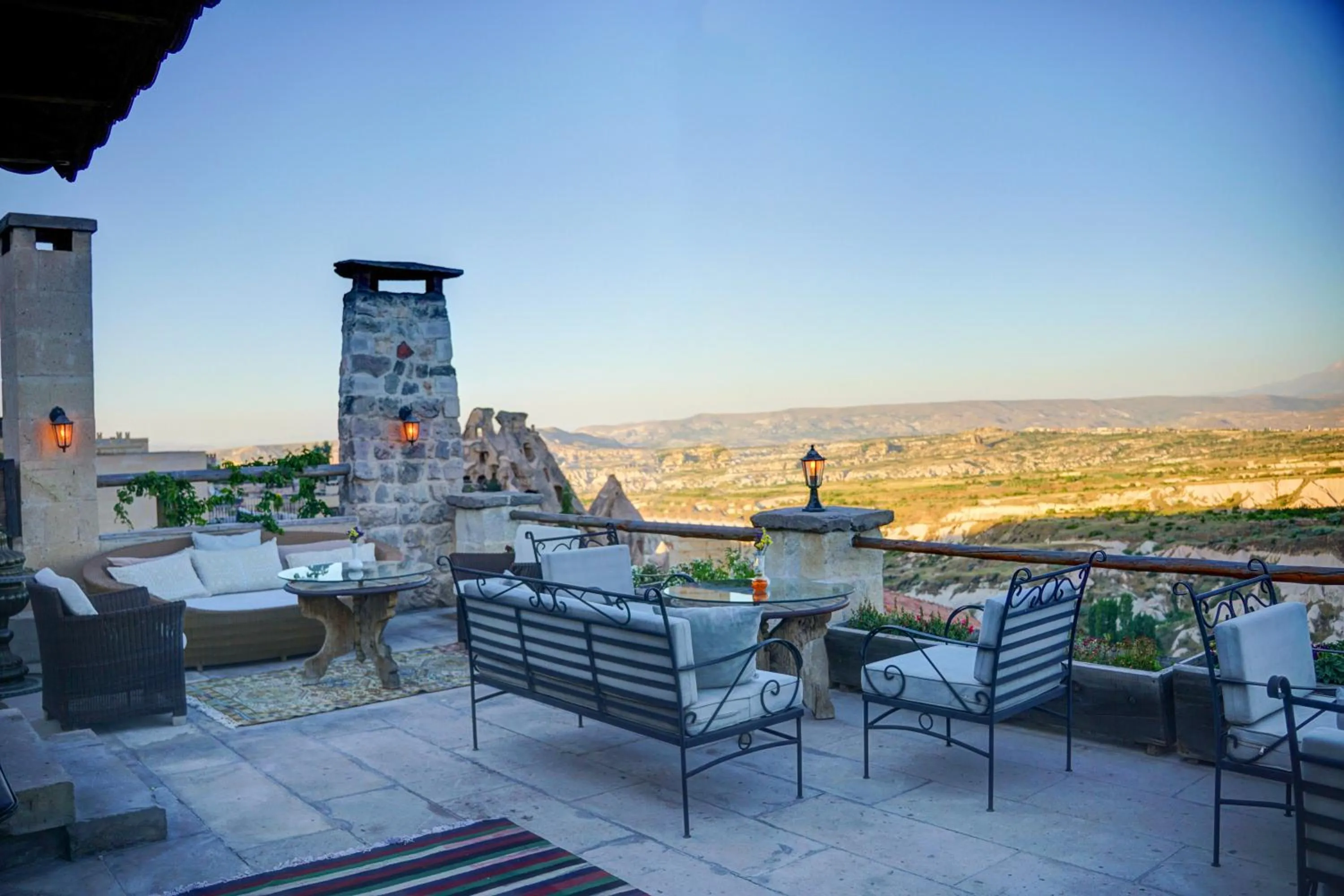 Balcony/Terrace in Petra Inn Cappadocia Luxury