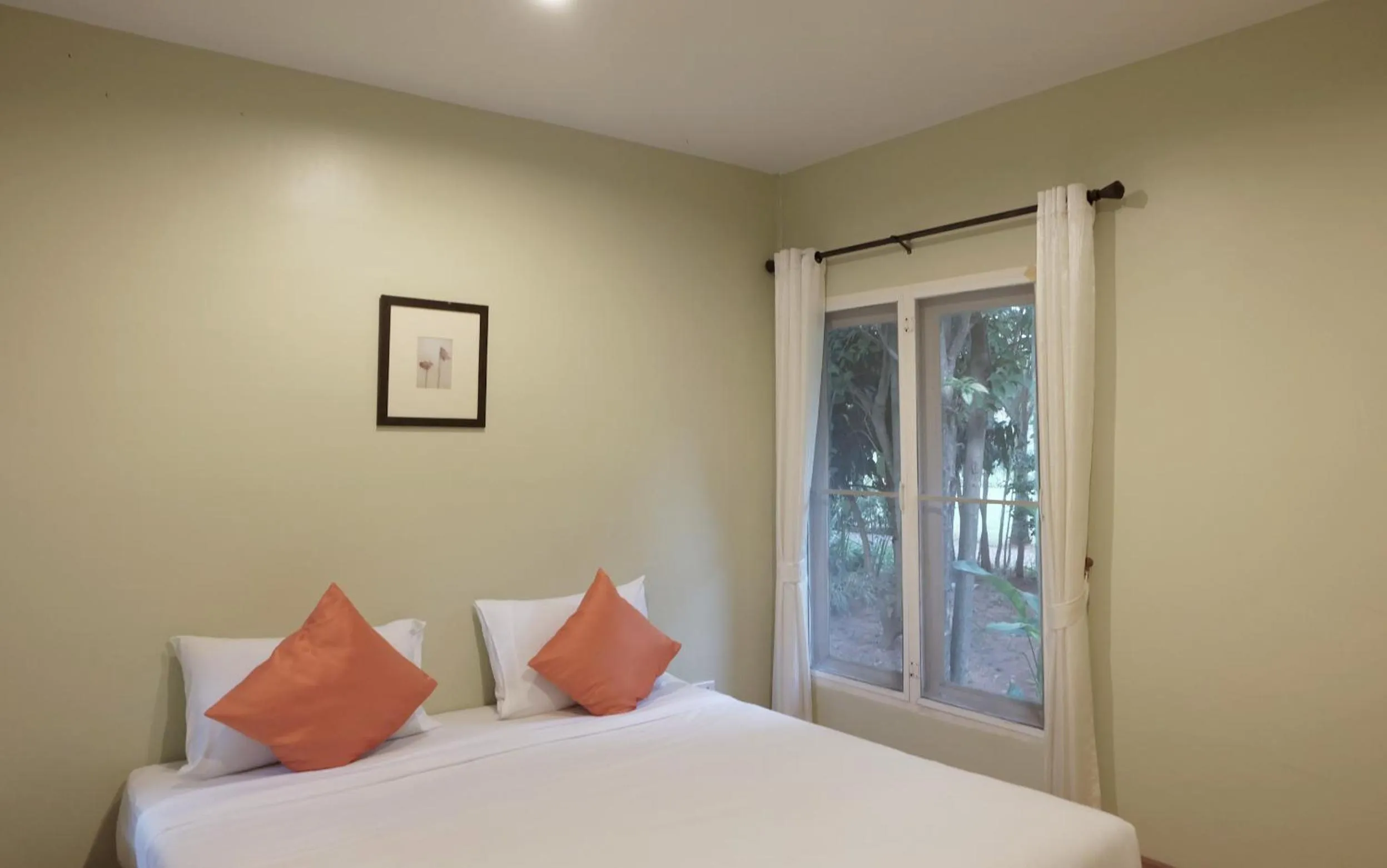 Bed in Khao Yai Cottage