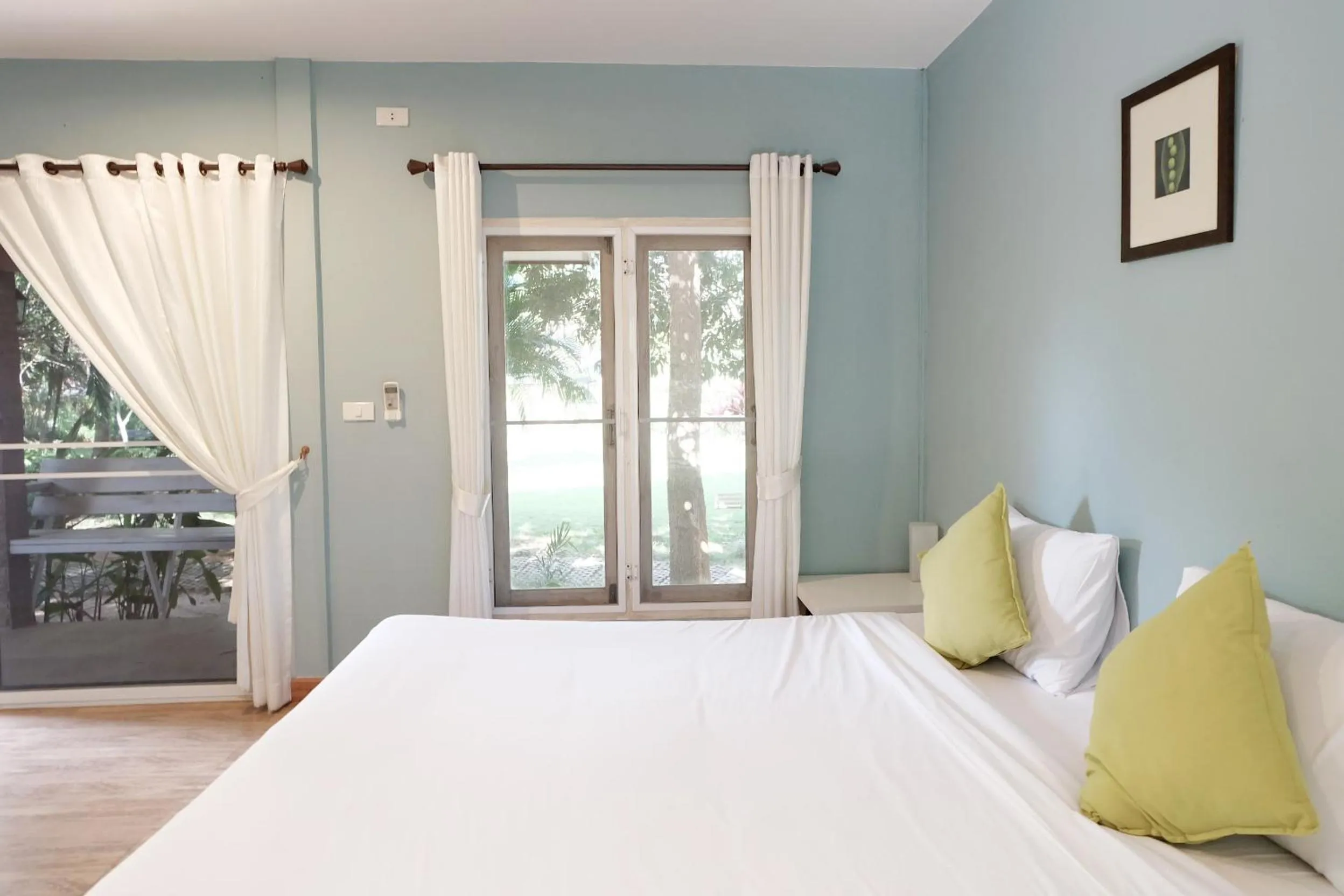 Bed in Khao Yai Cottage