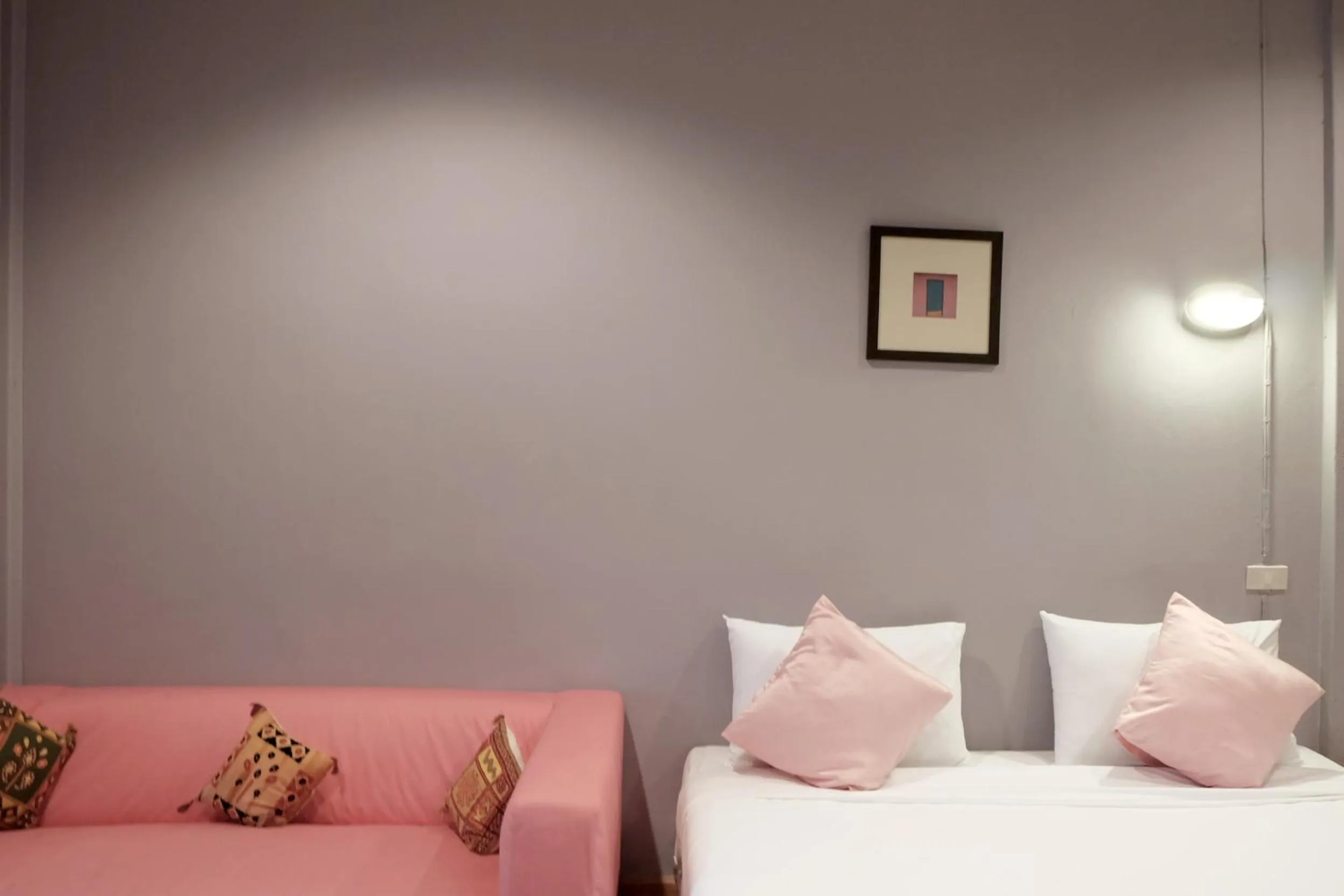 Bed in Khao Yai Cottage