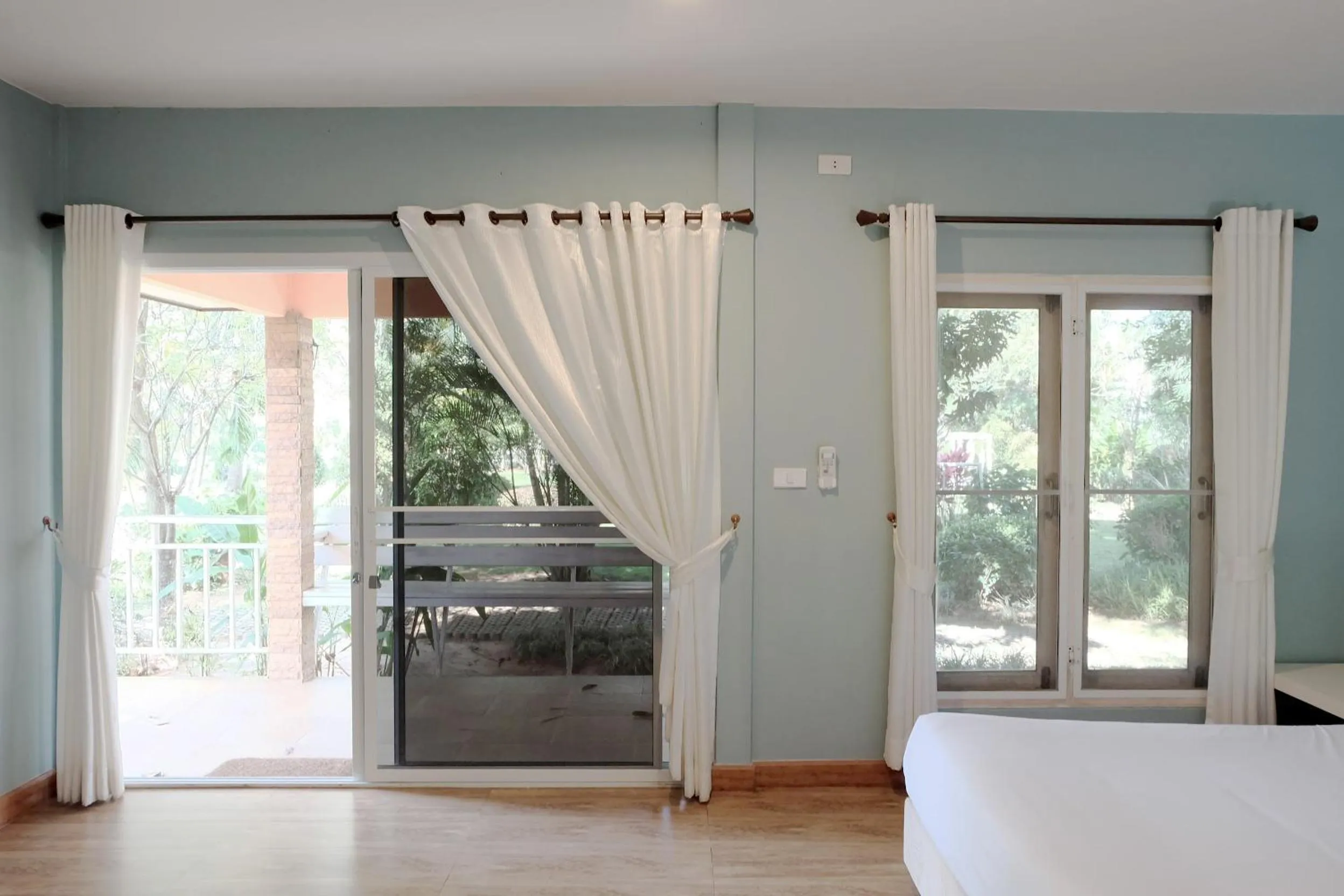 Bed in Khao Yai Cottage