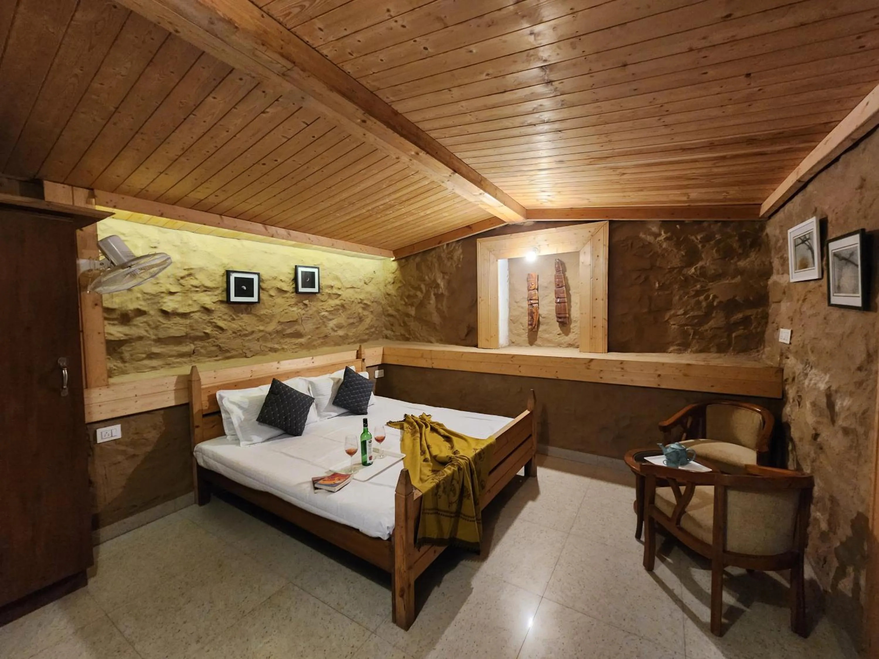 Bed in Pine Valley Resort