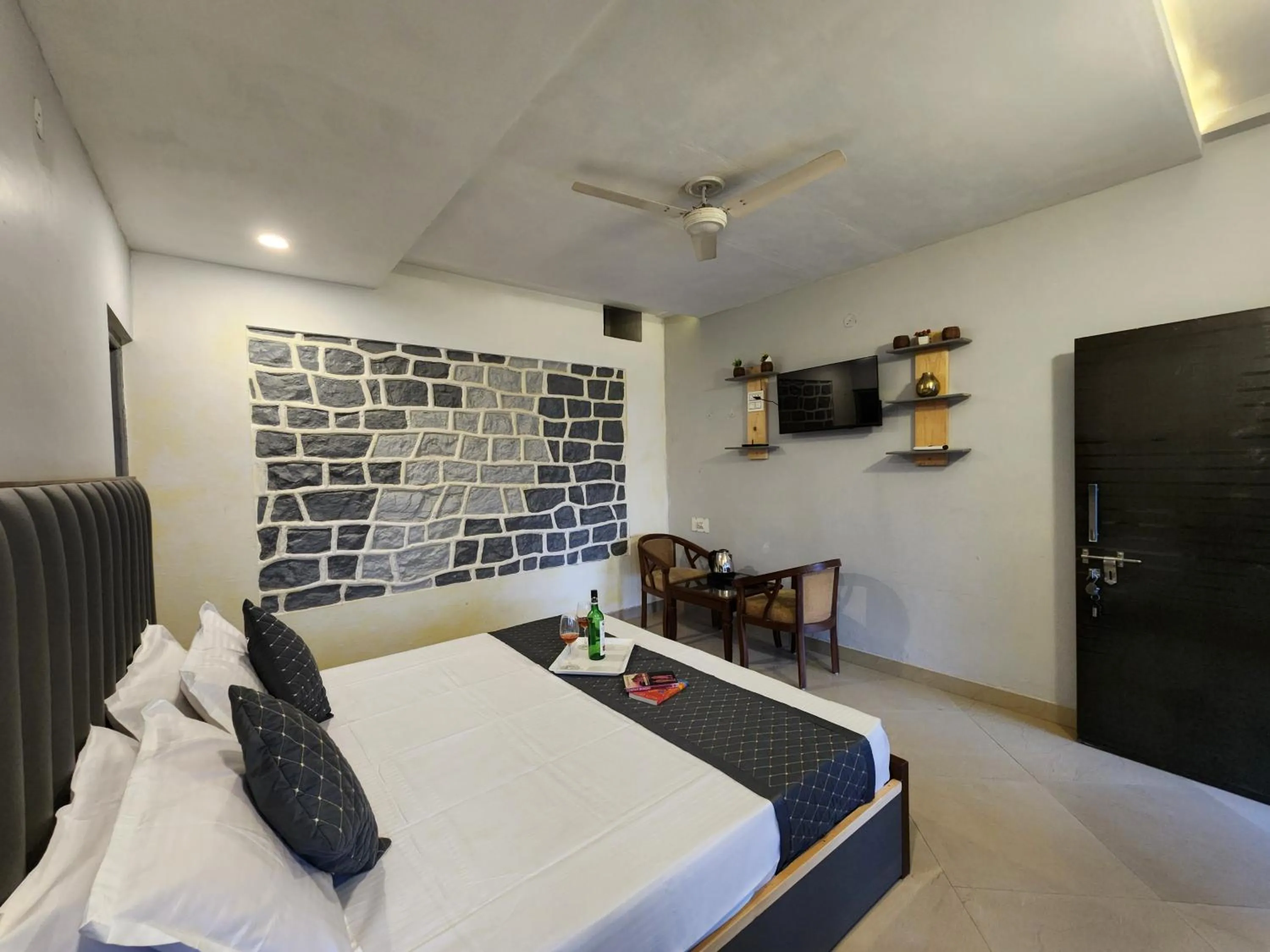 Bed in Pine Valley Resort