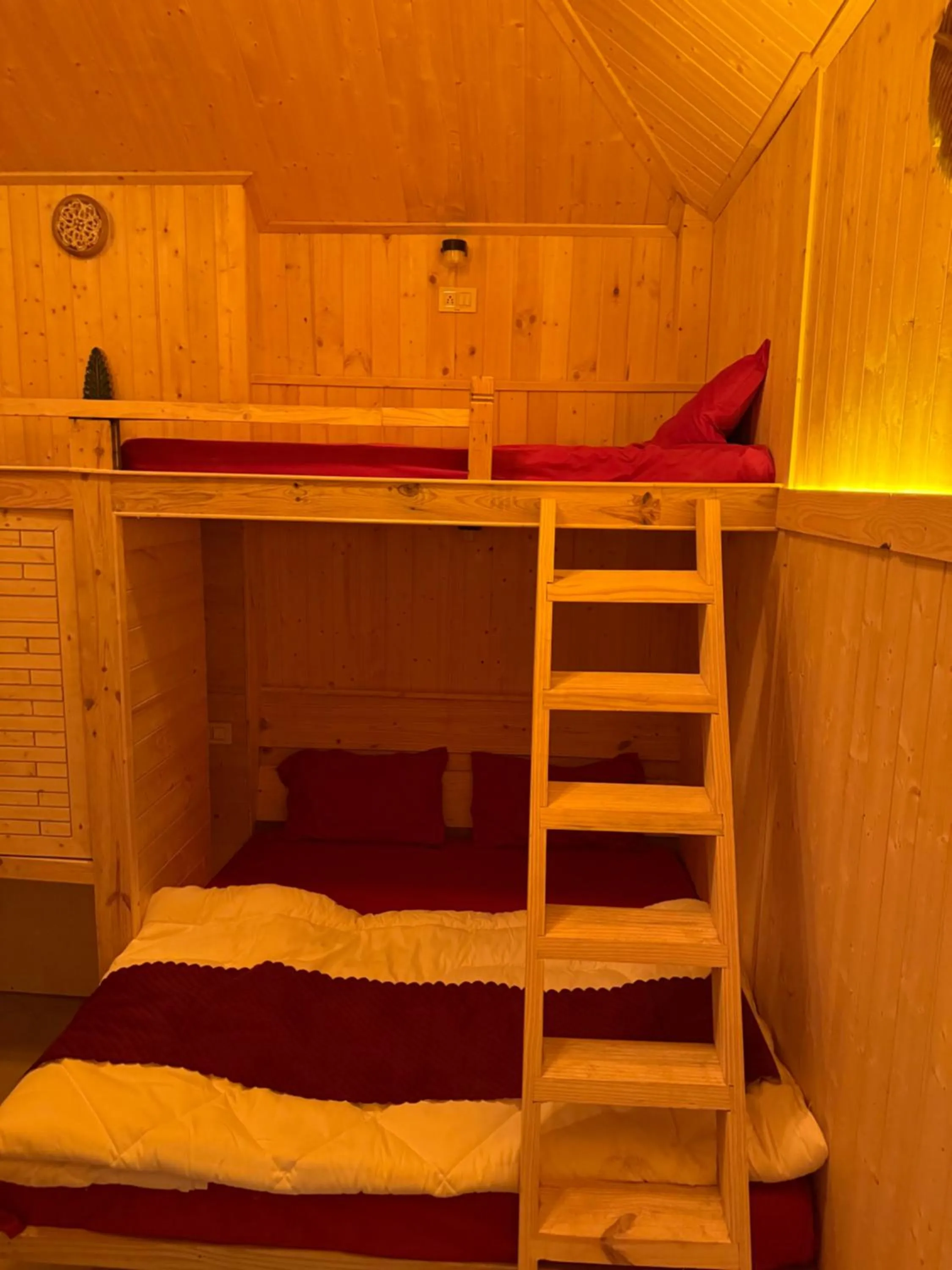 Bed in Pine Valley Resort