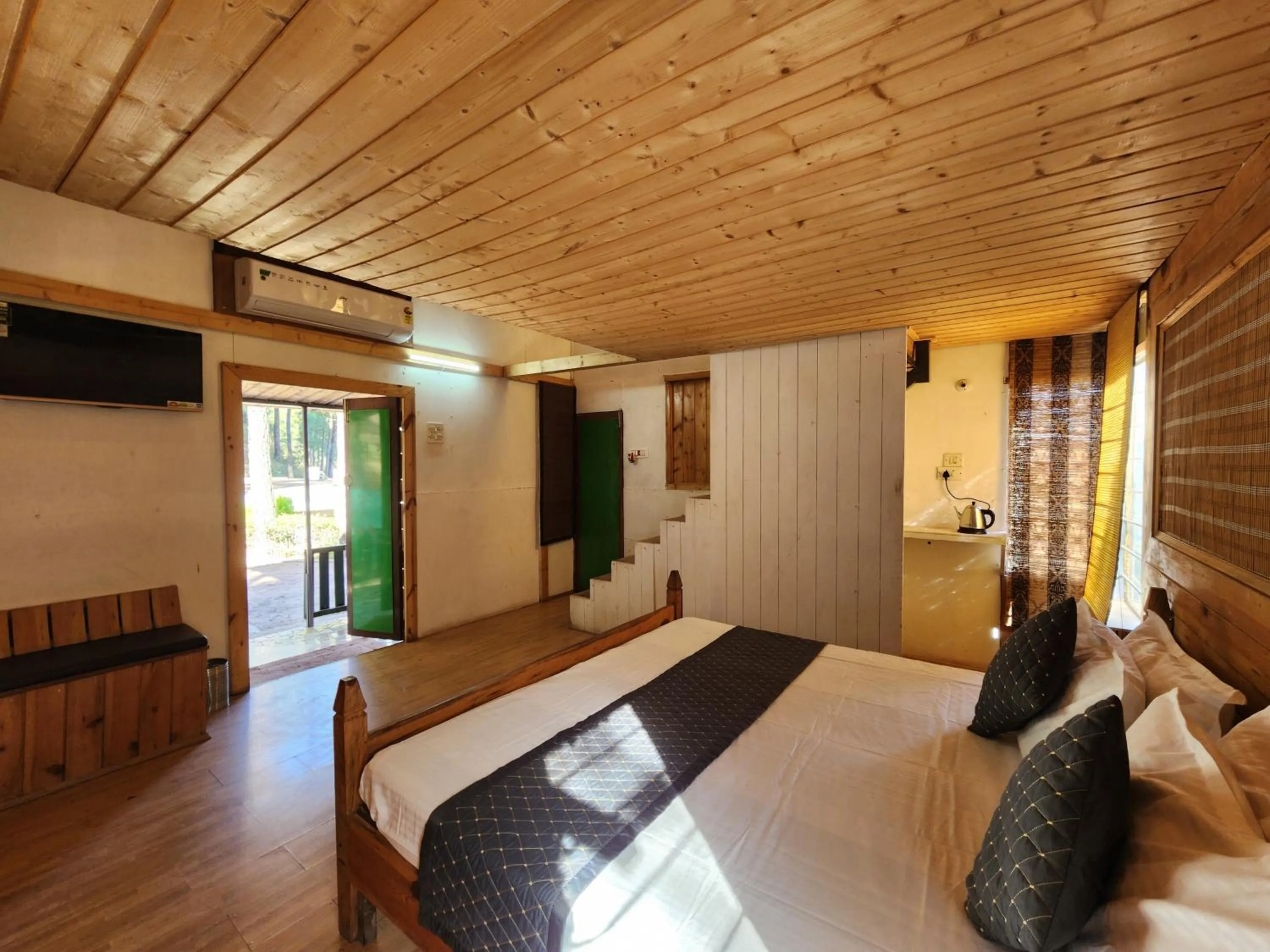 Bed in Pine Valley Resort