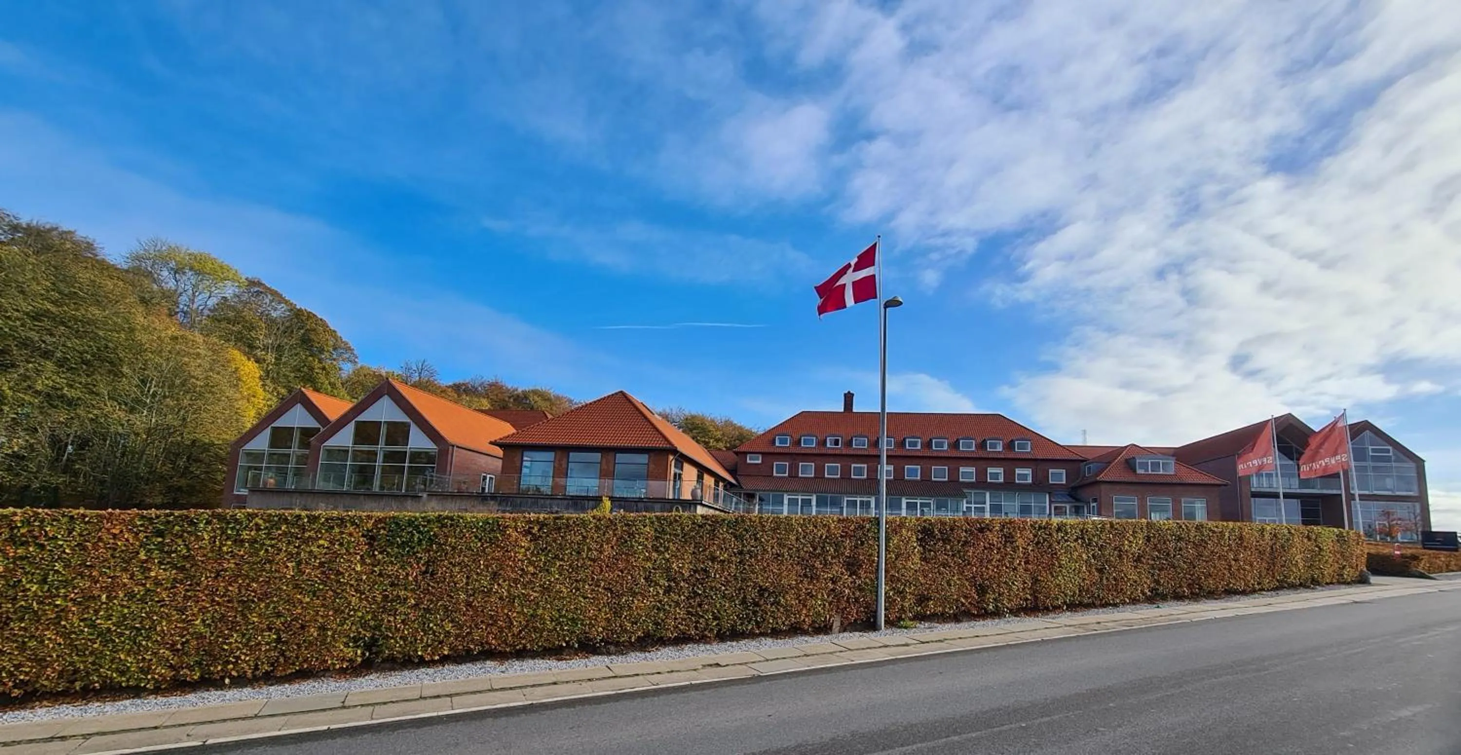 Property building in Severin Kursuscenter og Konferencehotel