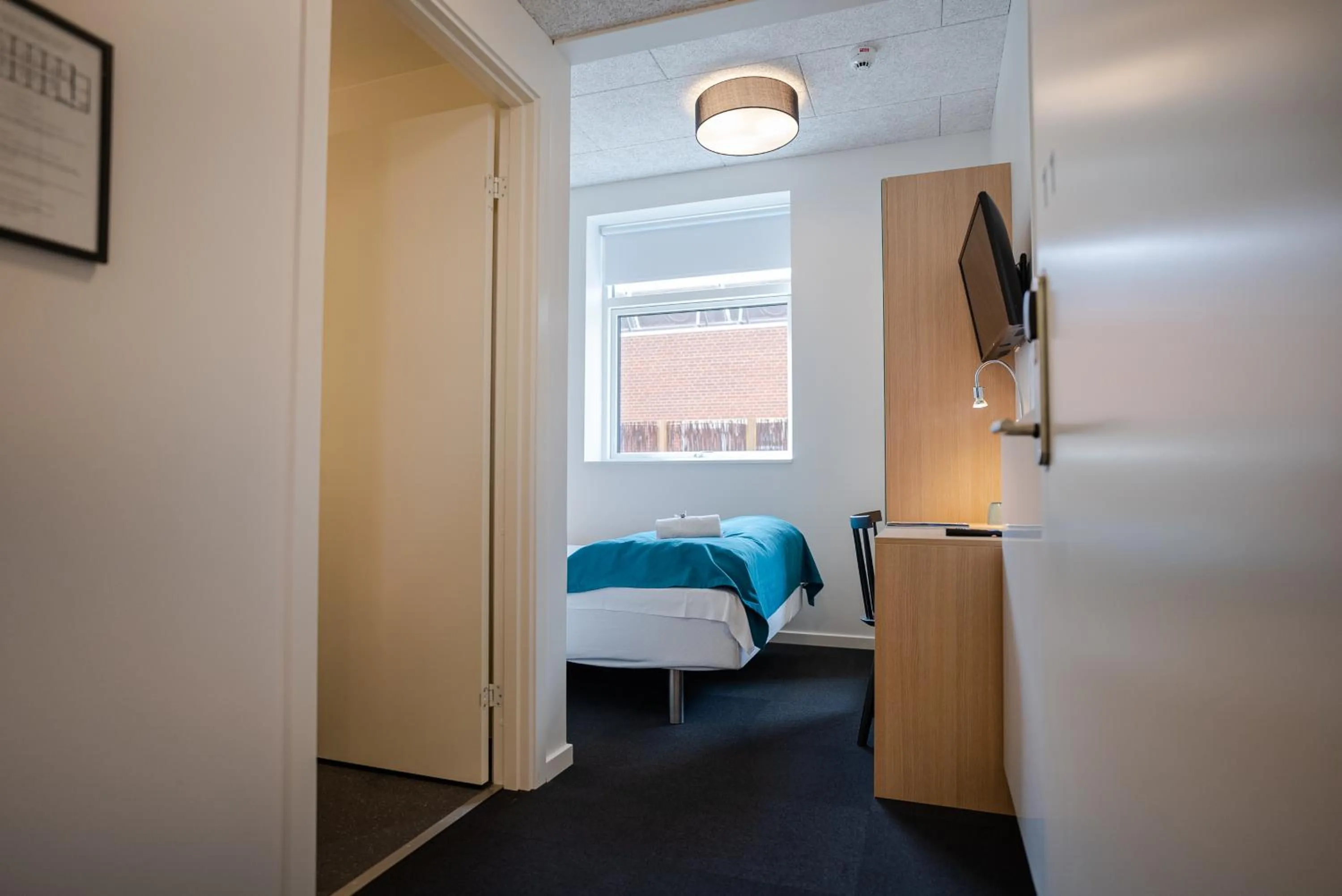 Bedroom in Severin Kursuscenter og Konferencehotel