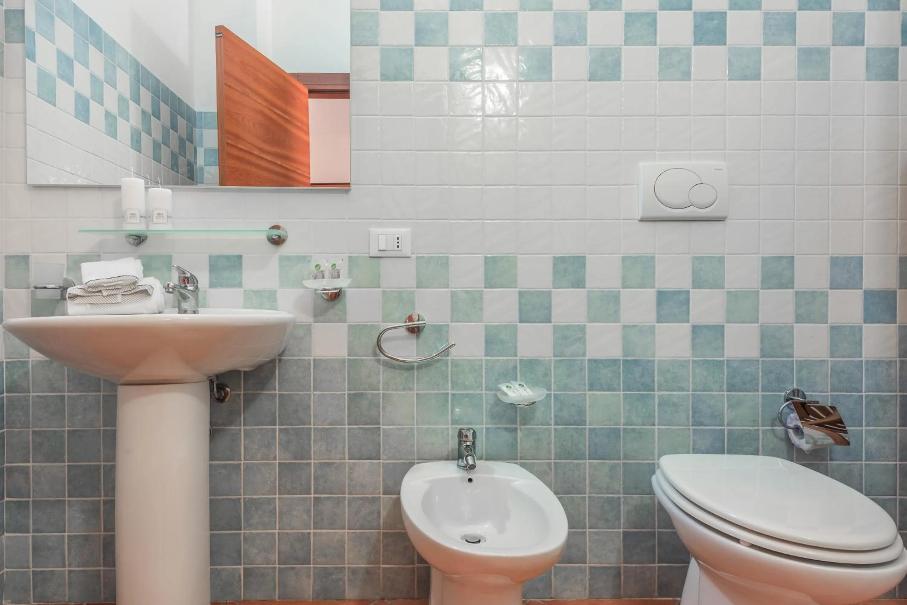 Bathroom in Cristal Blu