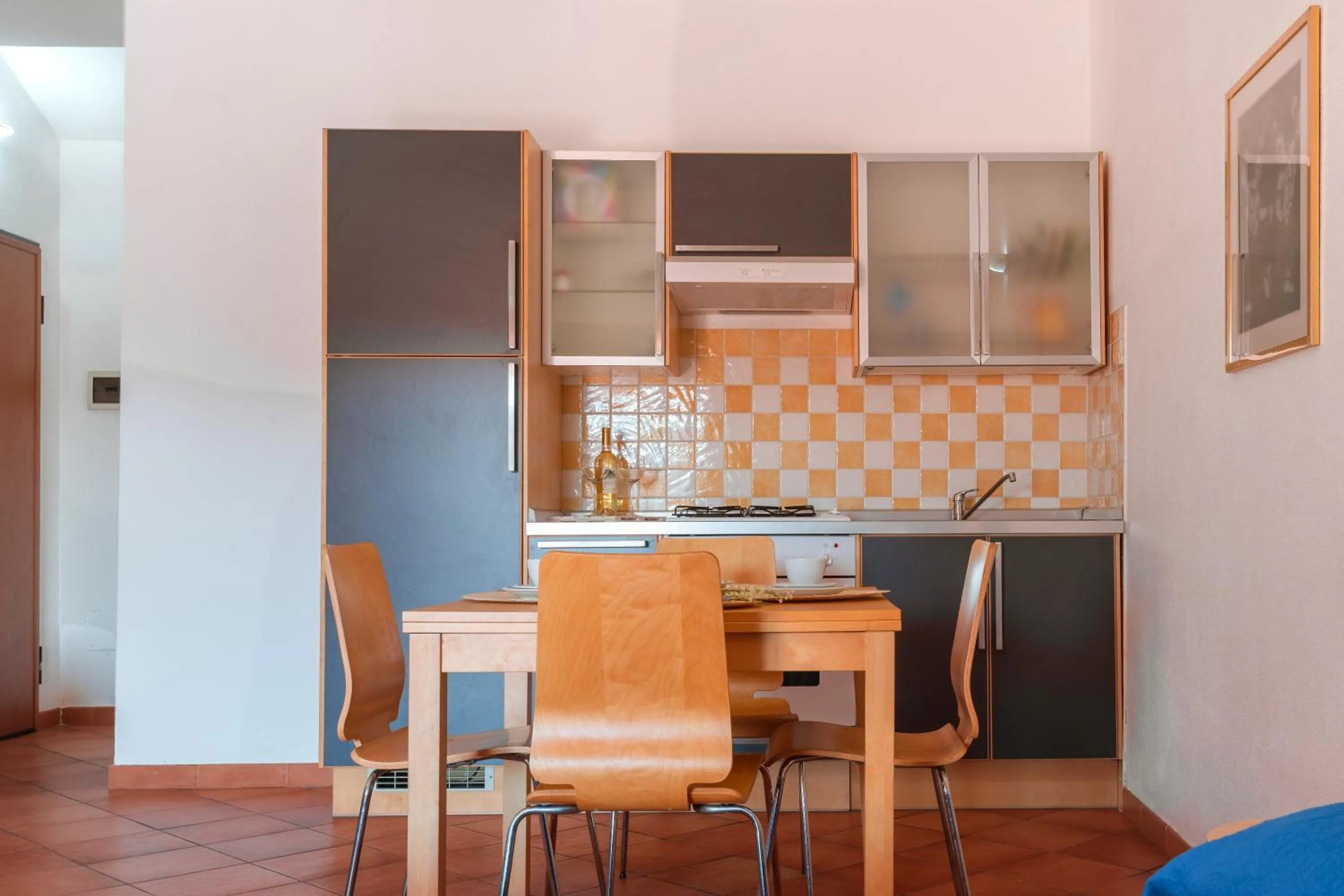 Kitchen or kitchenette in Cristal Blu