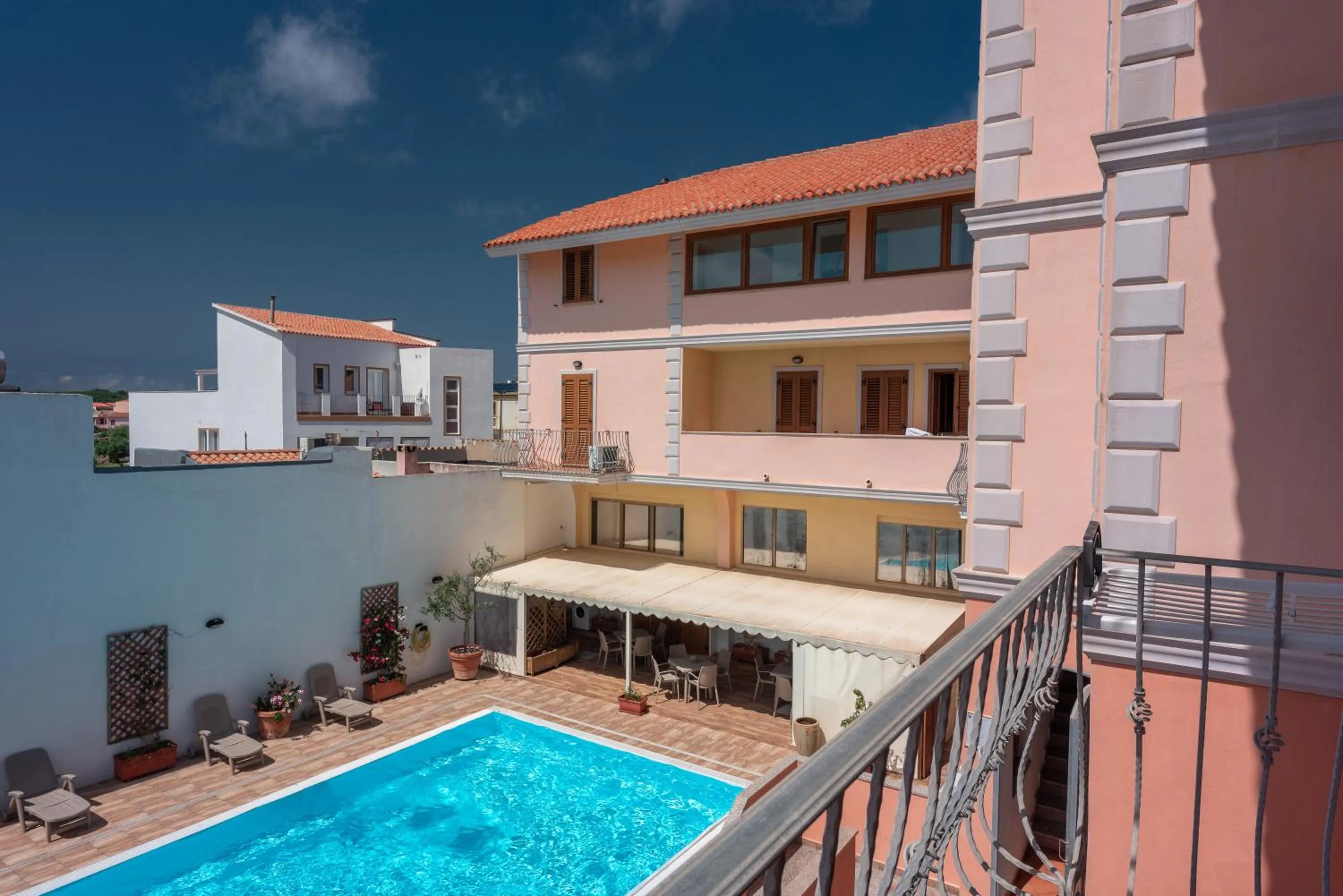 Balcony/Terrace in Cristal Blu