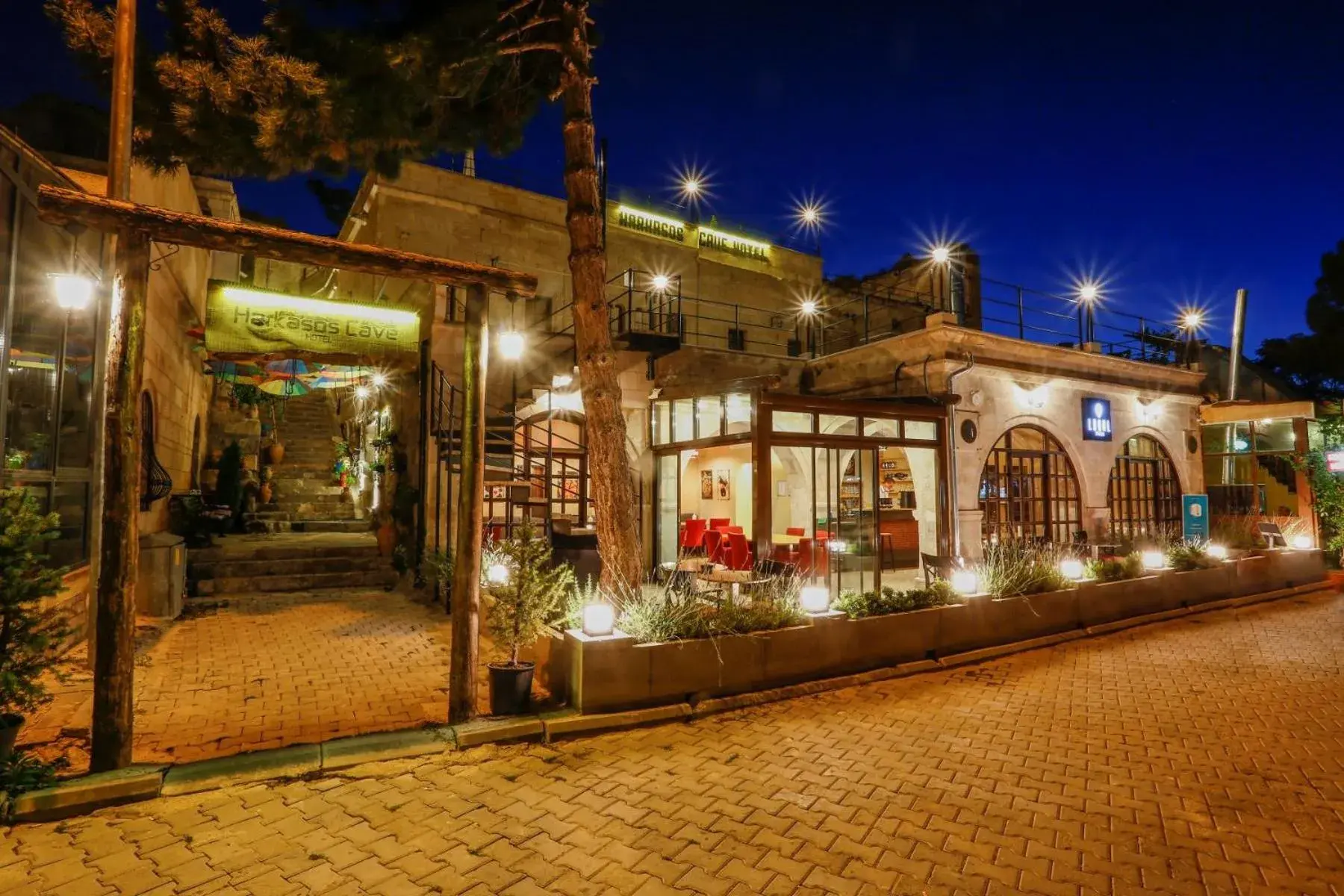 Property building in Harkasos Cave Hotel Property building in Harkasos Cave Hotel