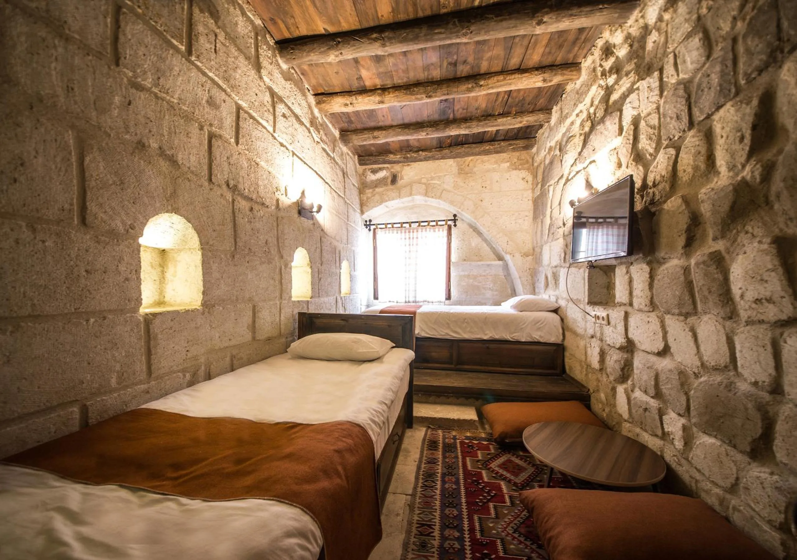 Photo of the whole room in Harkasos Cave Hotel