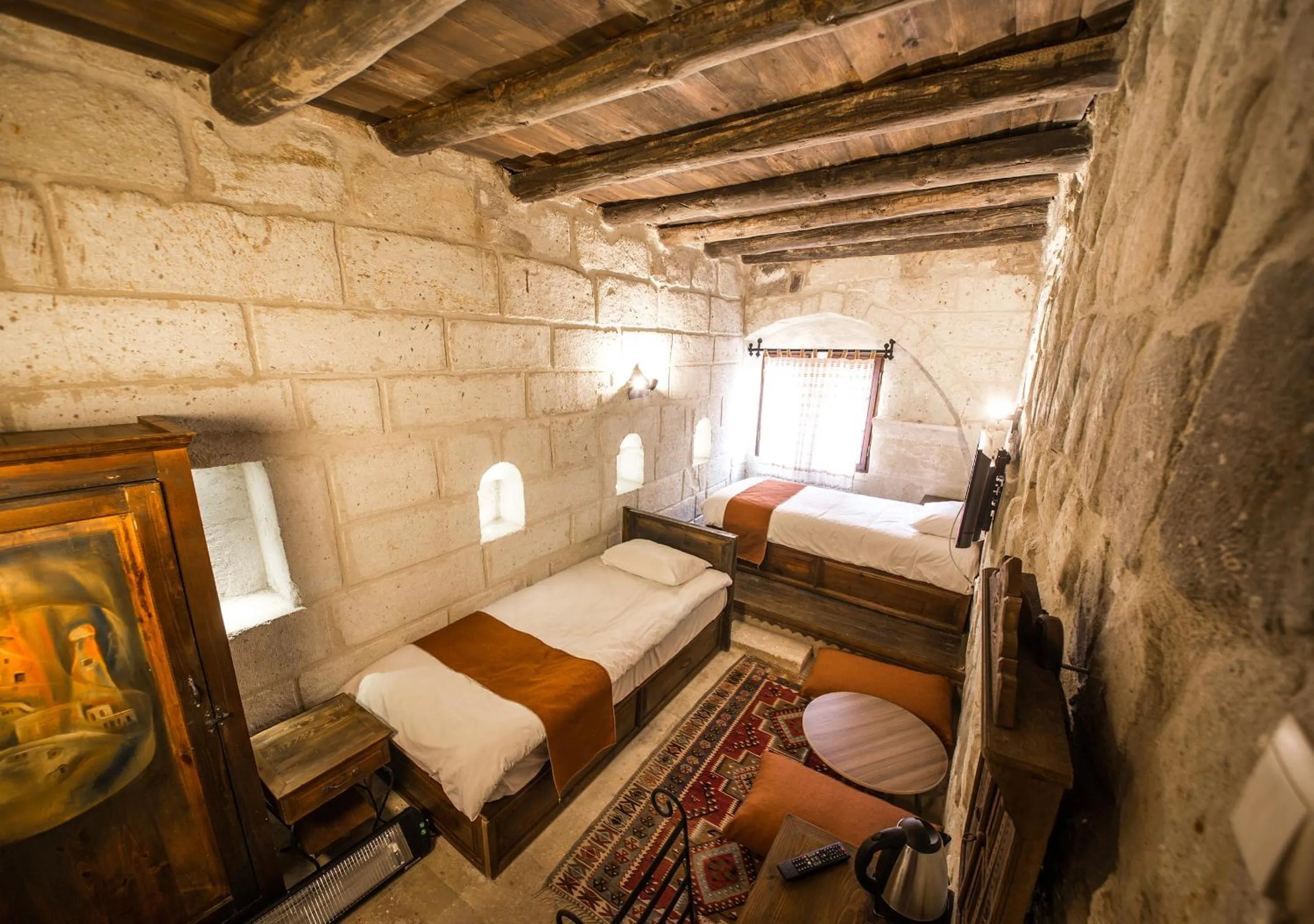 Photo of the whole room in Harkasos Cave Hotel