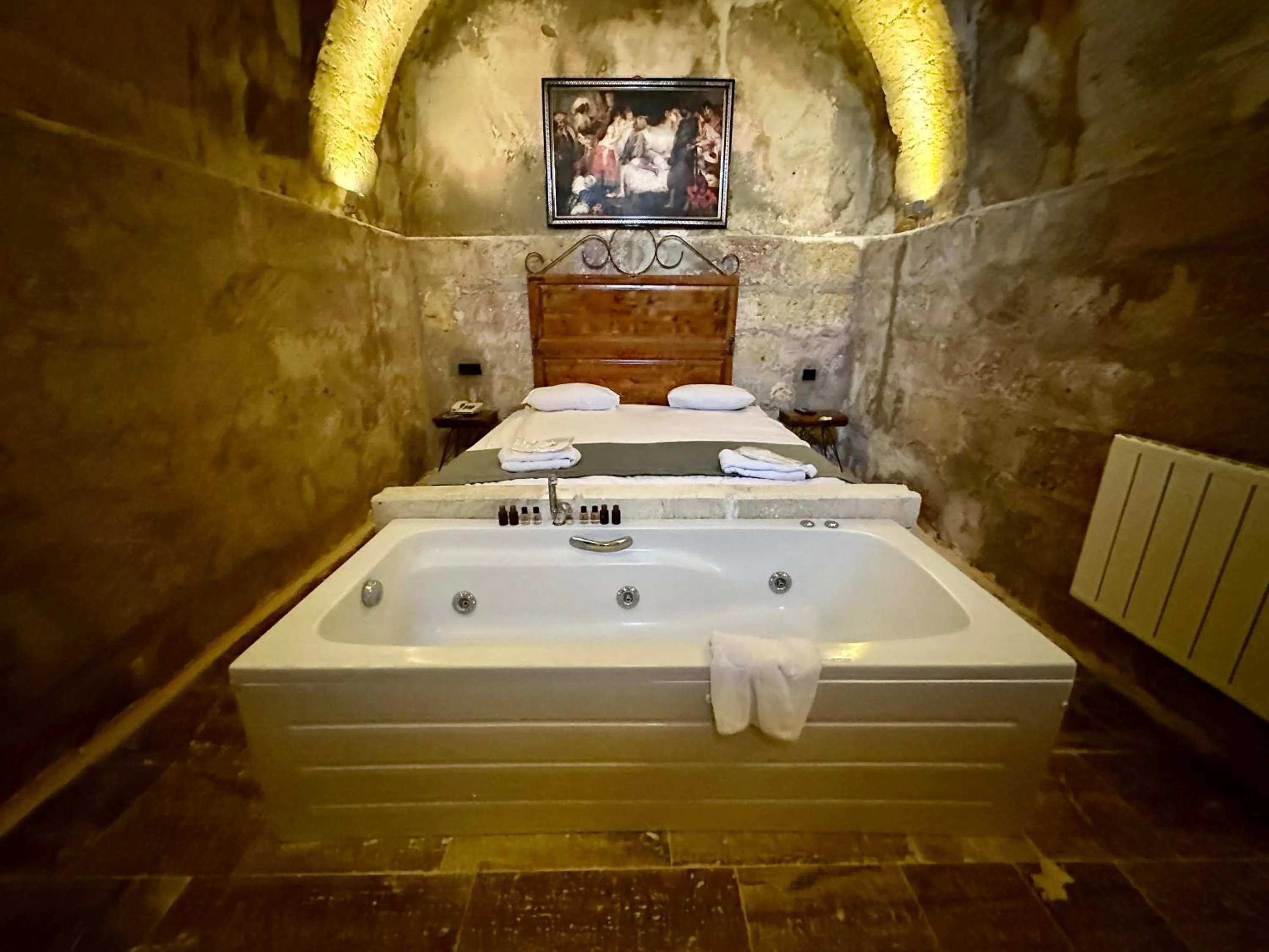 Photo of the whole room in Harkasos Cave Hotel