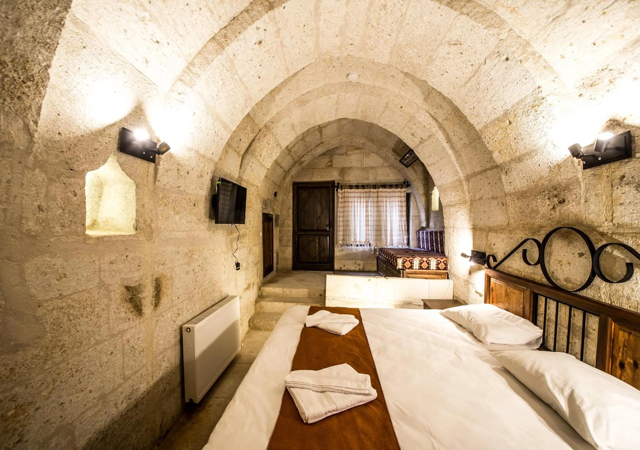 Photo of the whole room in Harkasos Cave Hotel