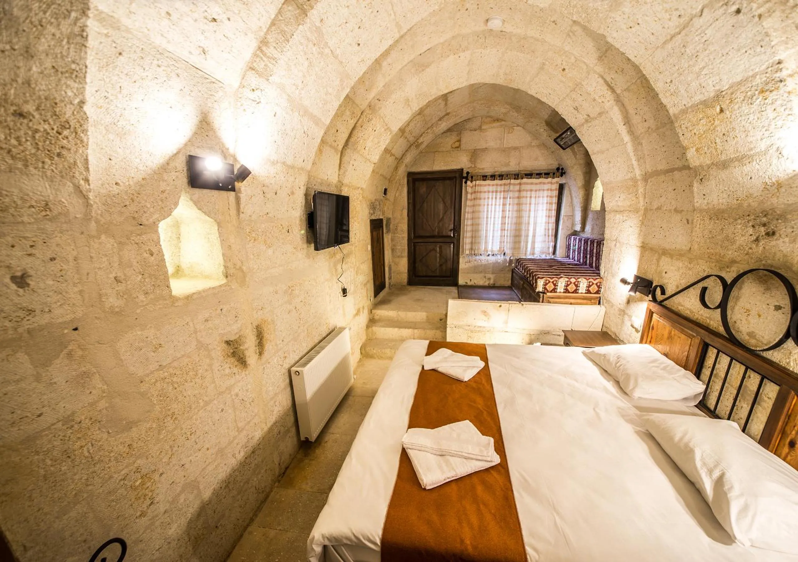 Photo of the whole room in Harkasos Cave Hotel