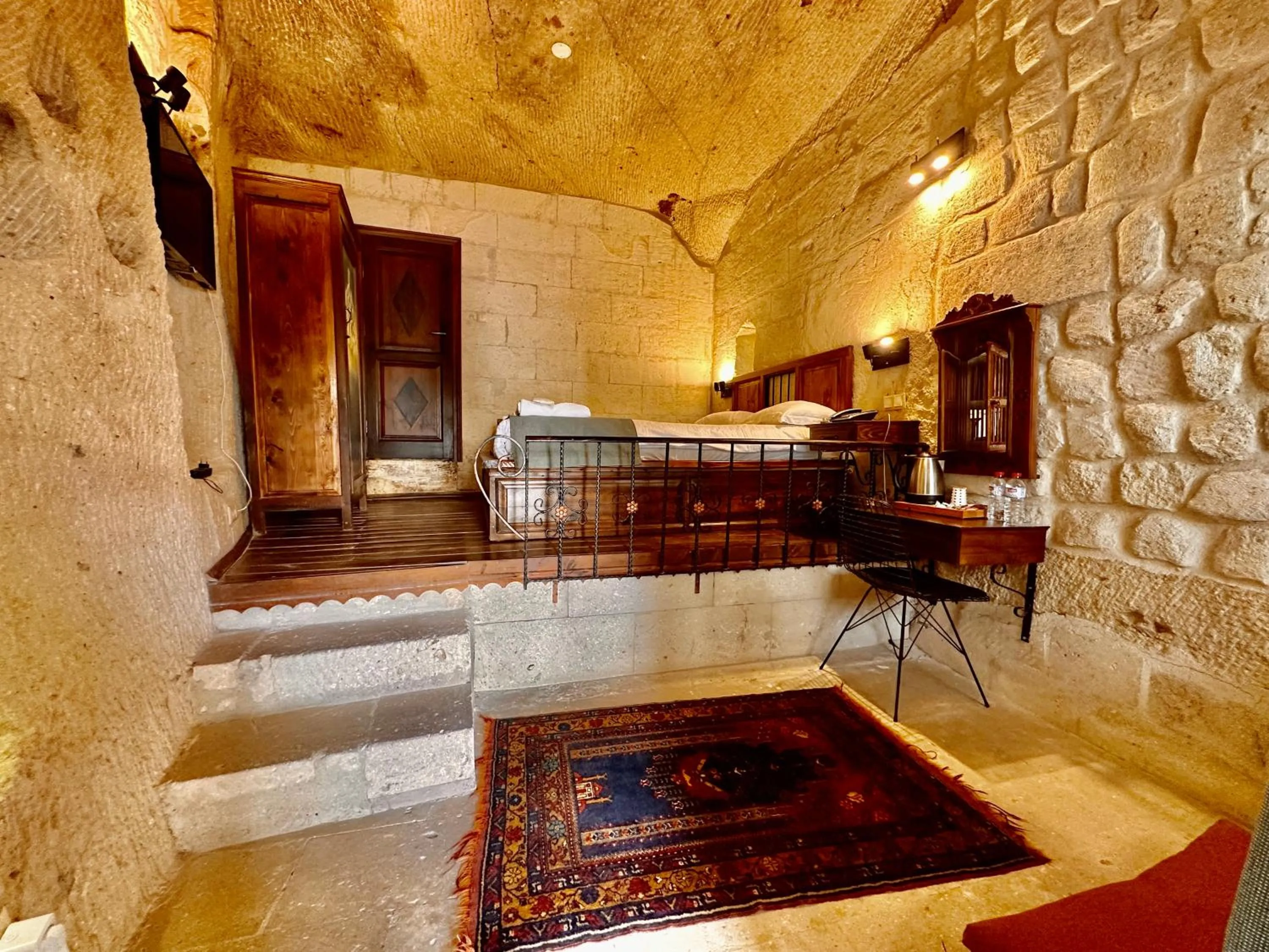 Photo of the whole room in Harkasos Cave Hotel