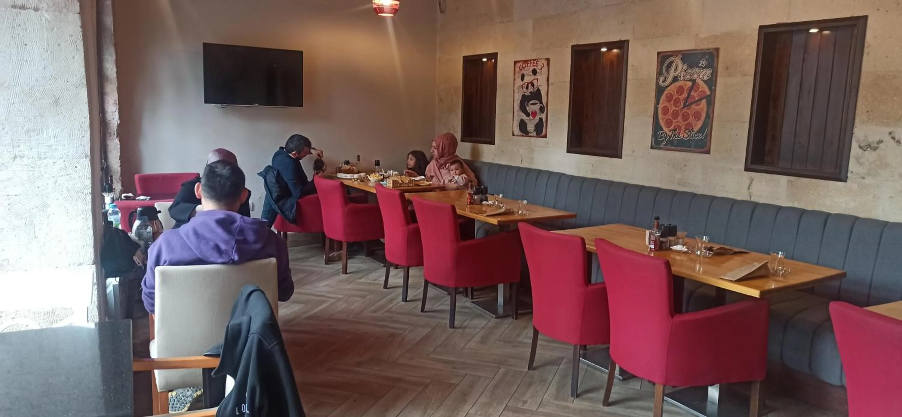 Breakfast in Harkasos Cave Hotel