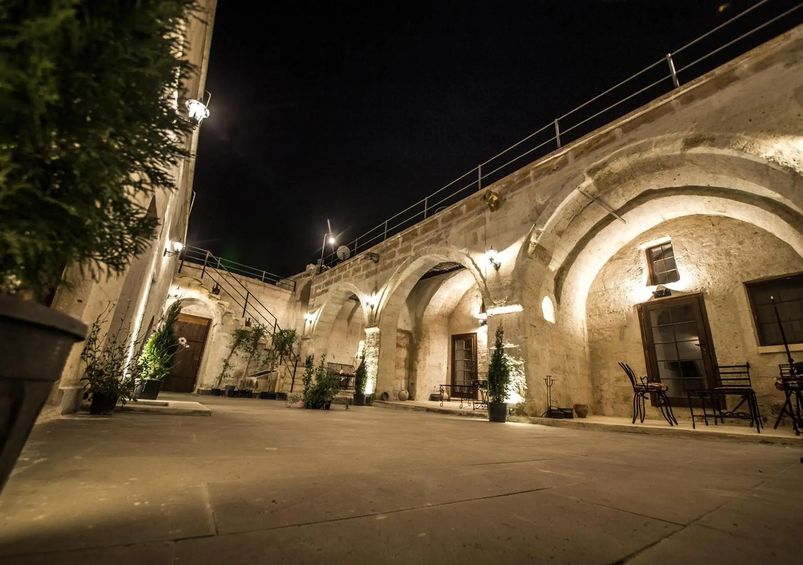 Property building in Harkasos Cave Hotel Property building in Harkasos Cave Hotel
