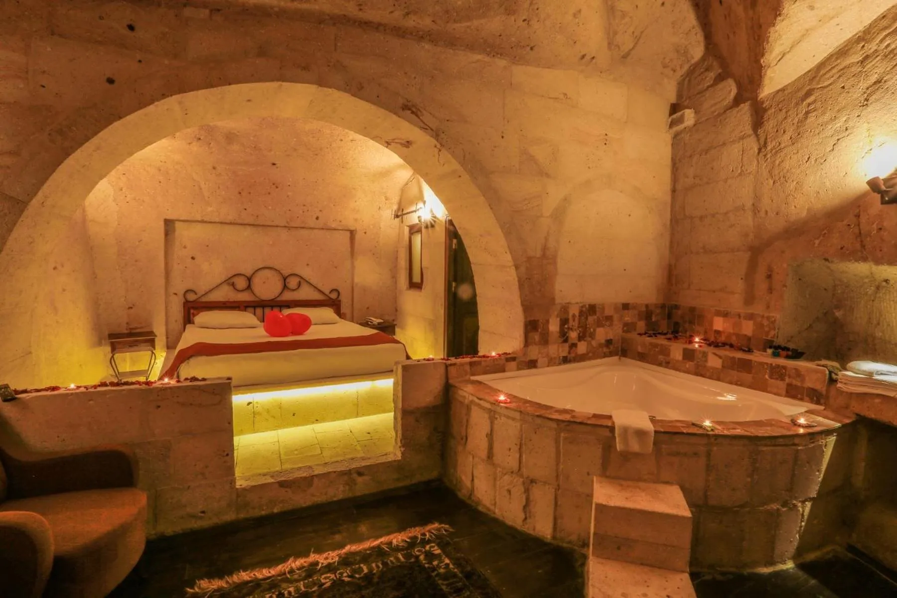 Spa and wellness centre/facilities in Harkasos Cave Hotel