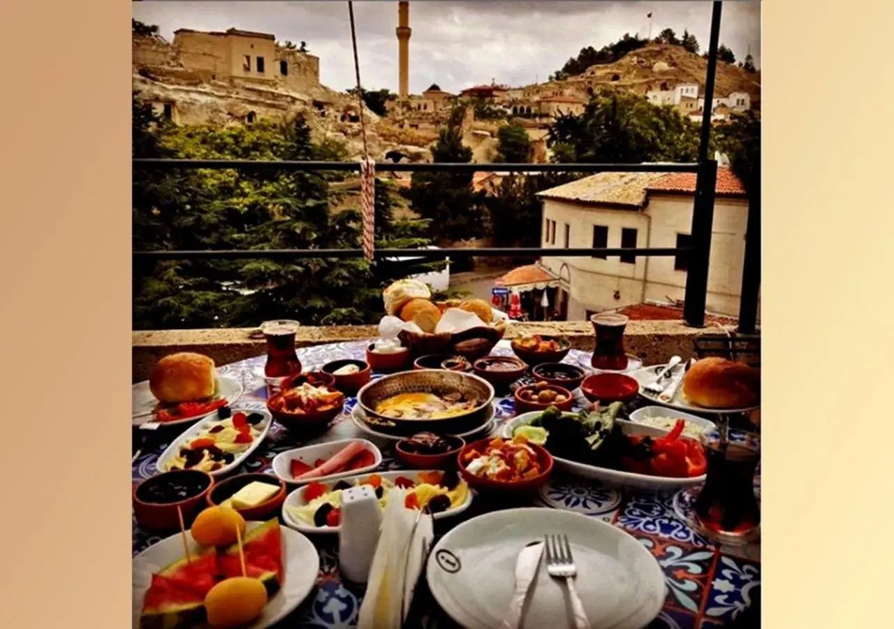 Food and drinks in Harkasos Cave Hotel Food and drinks in Harkasos Cave Hotel
