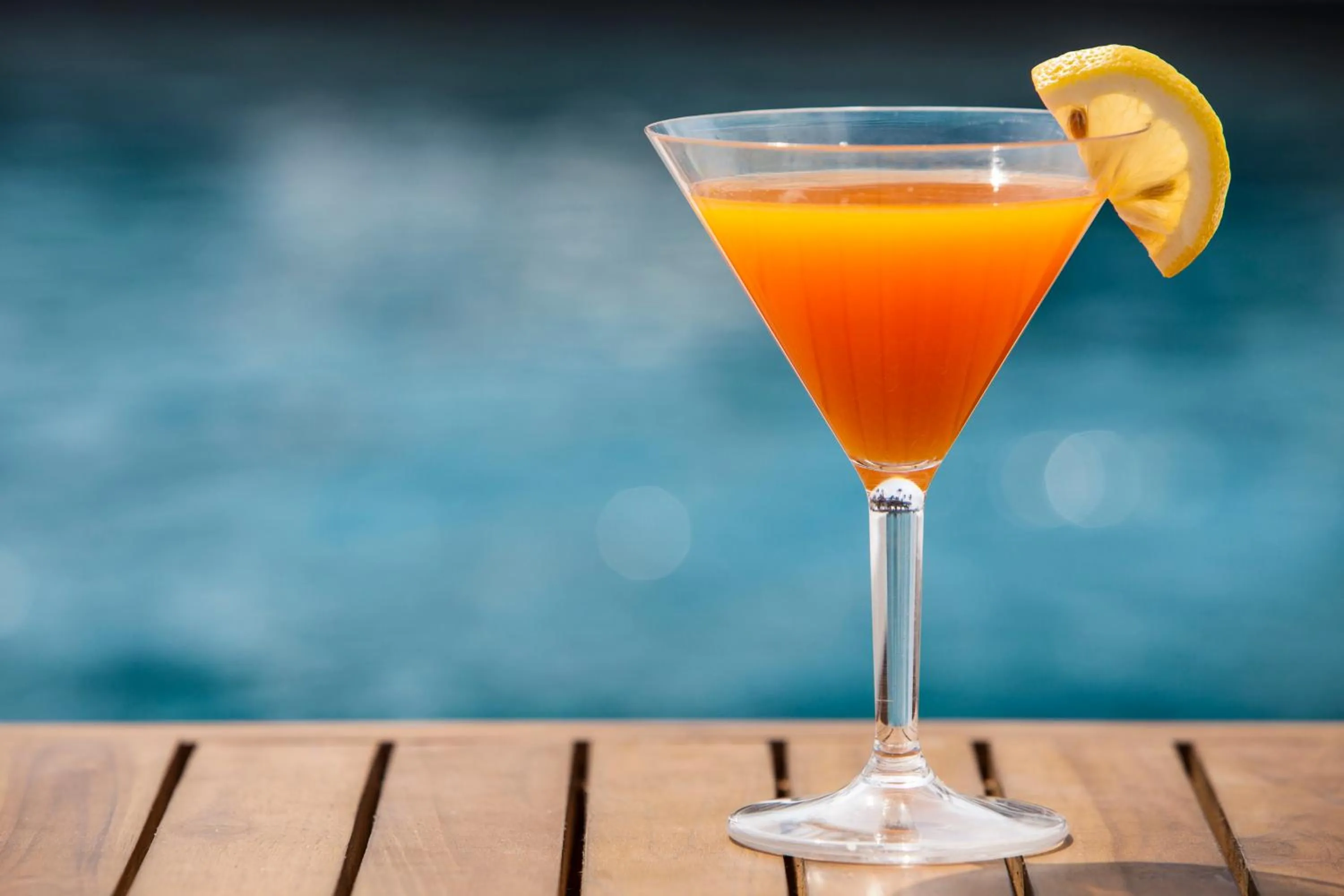 Food and drinks in KC Beach Club & Pool Villas