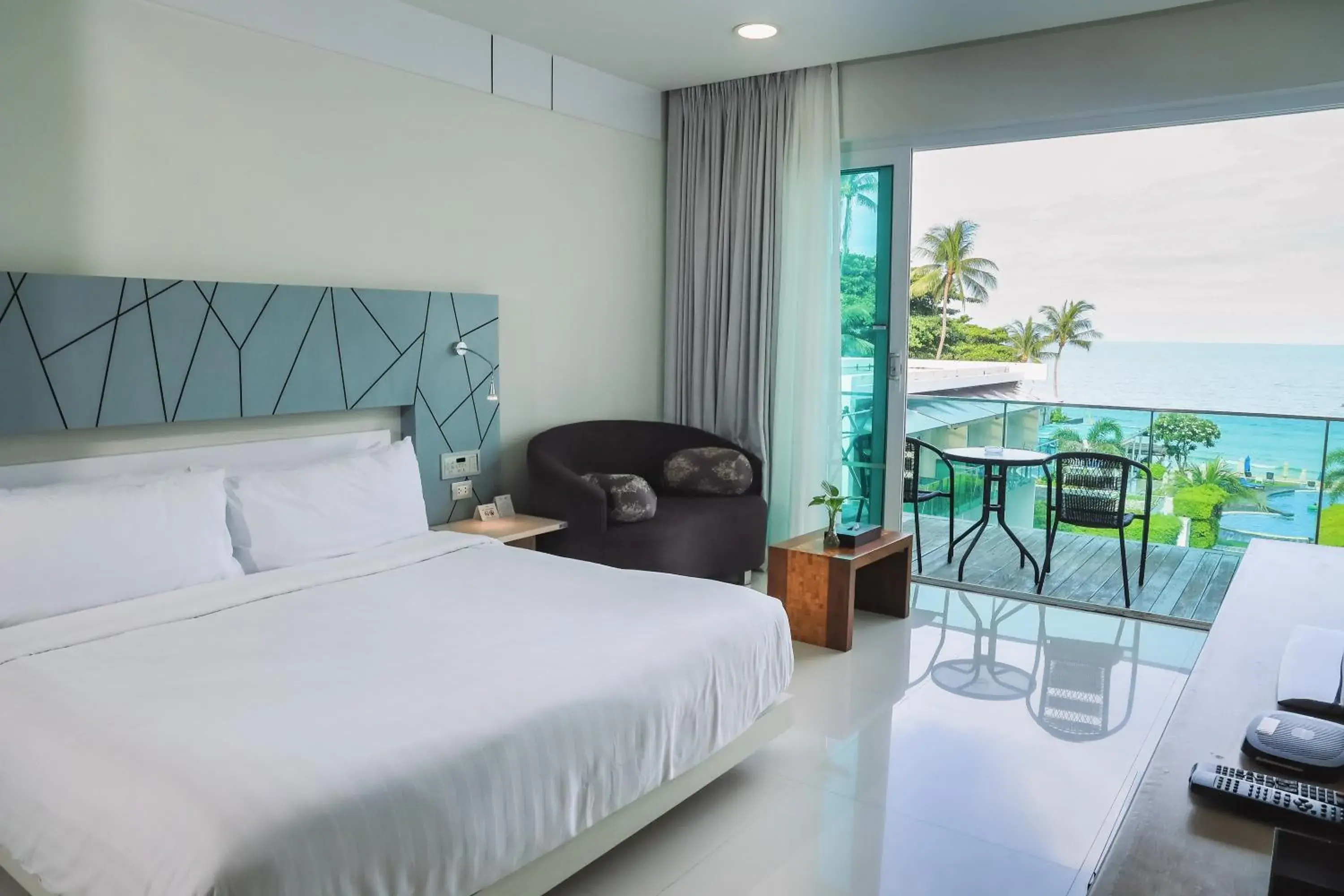 View (from property/room), Bed in KC Beach Club & Pool Villas View (from property/room), Bed in KC Beach Club & Pool Villas