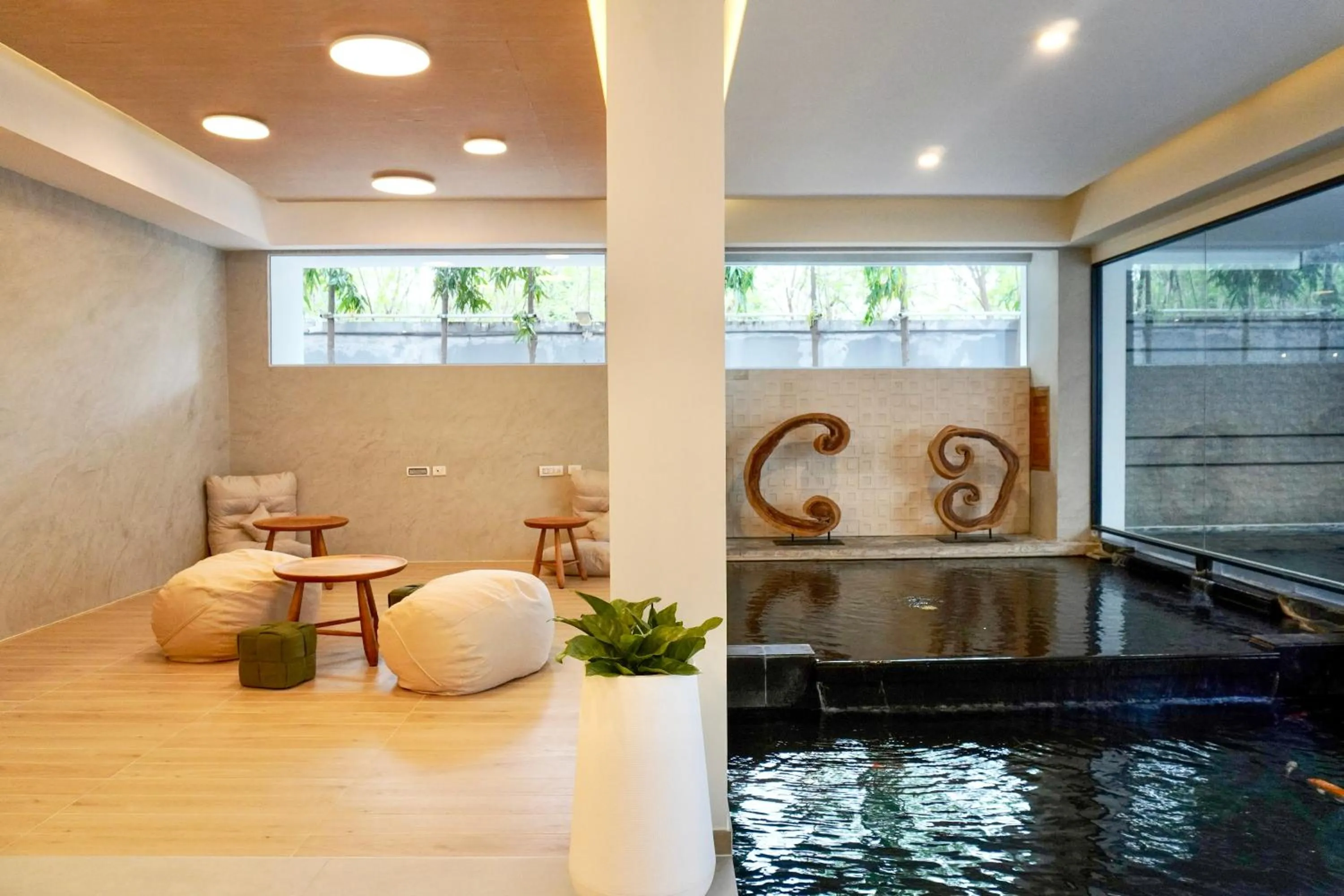 Lobby or reception in KC Beach Club & Pool Villas