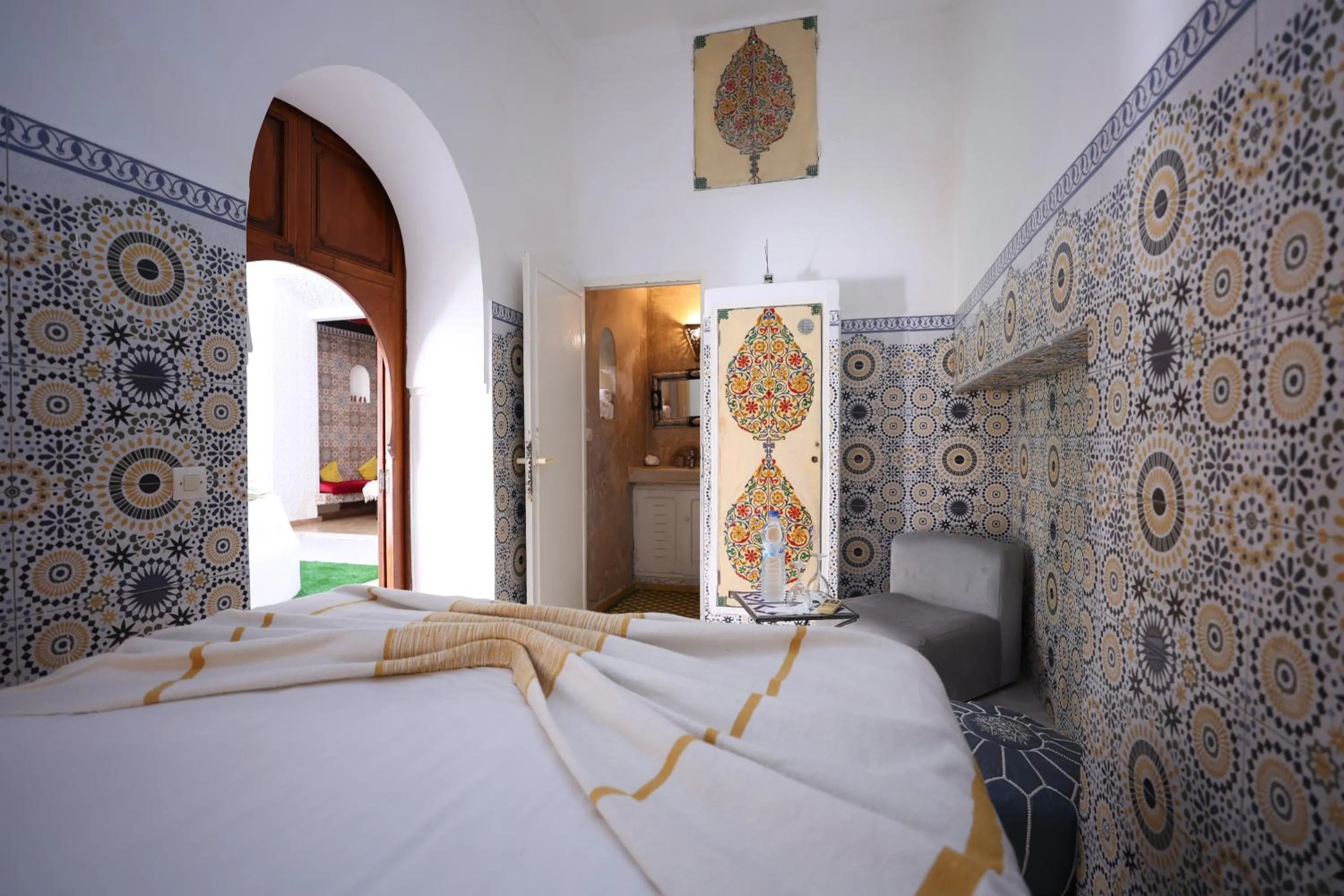 Bed in Riad O LY