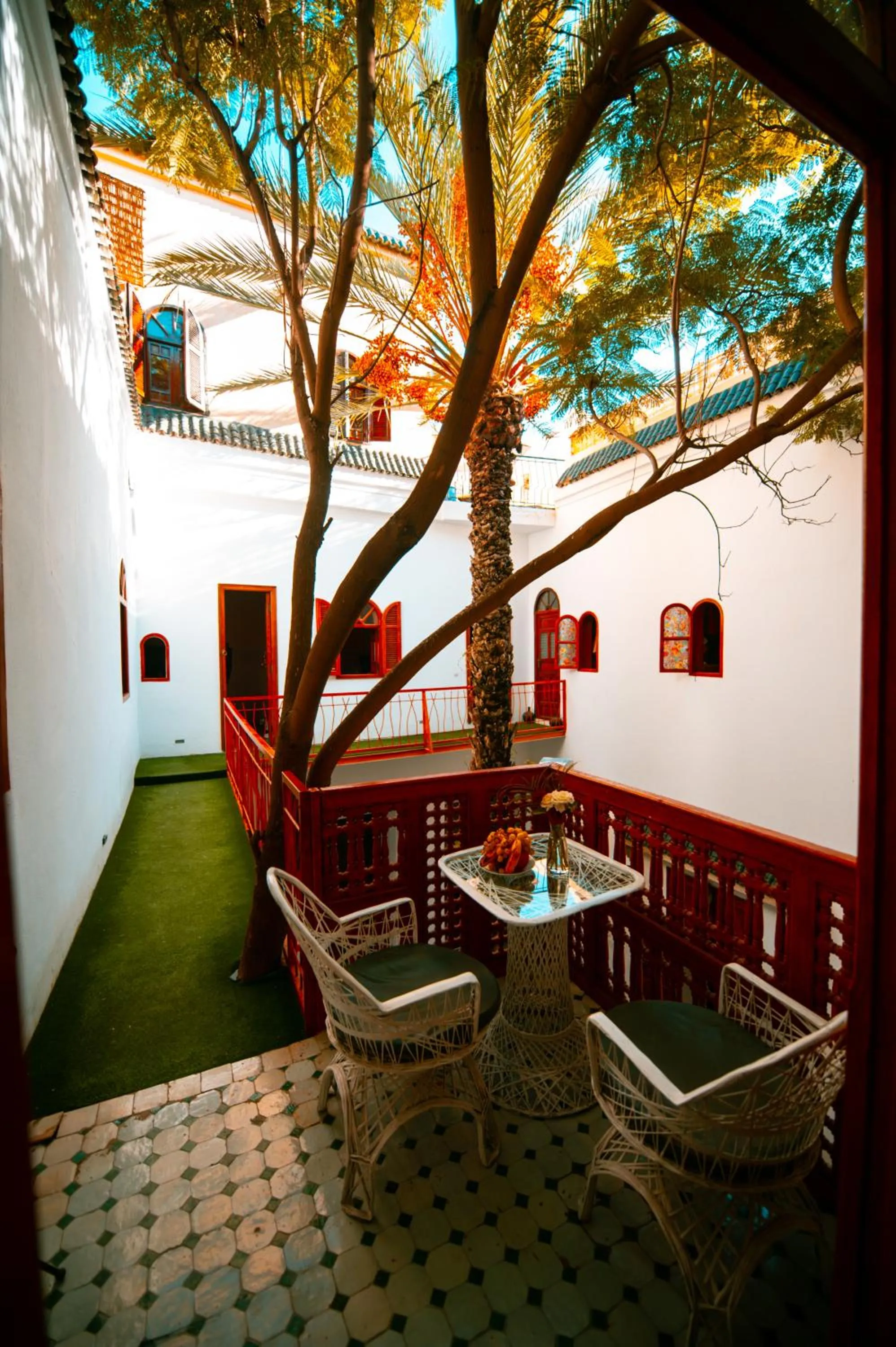 Patio in Riad O LY