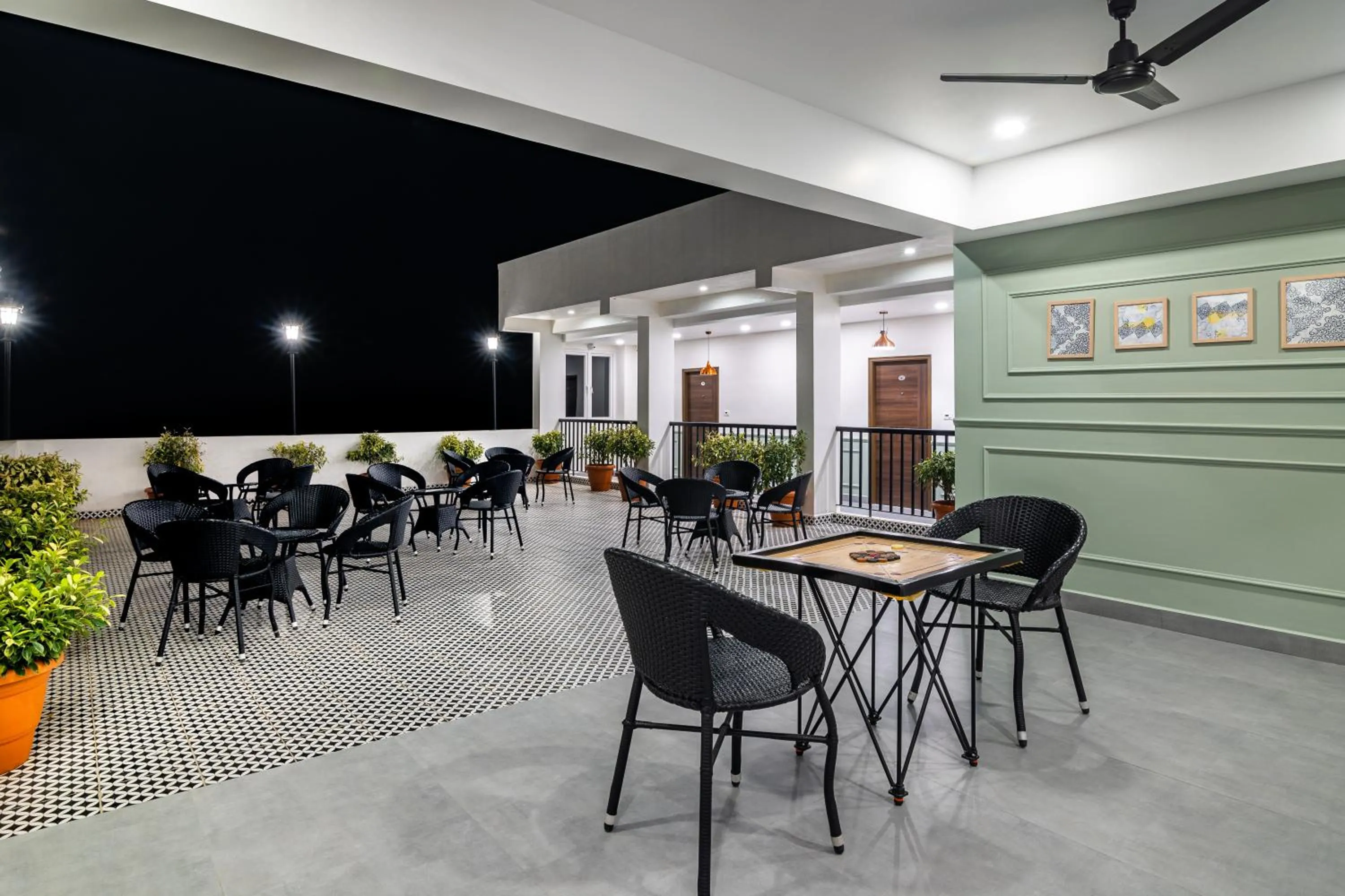 Balcony/Terrace in Aashreya Suites Tiruvannamalai