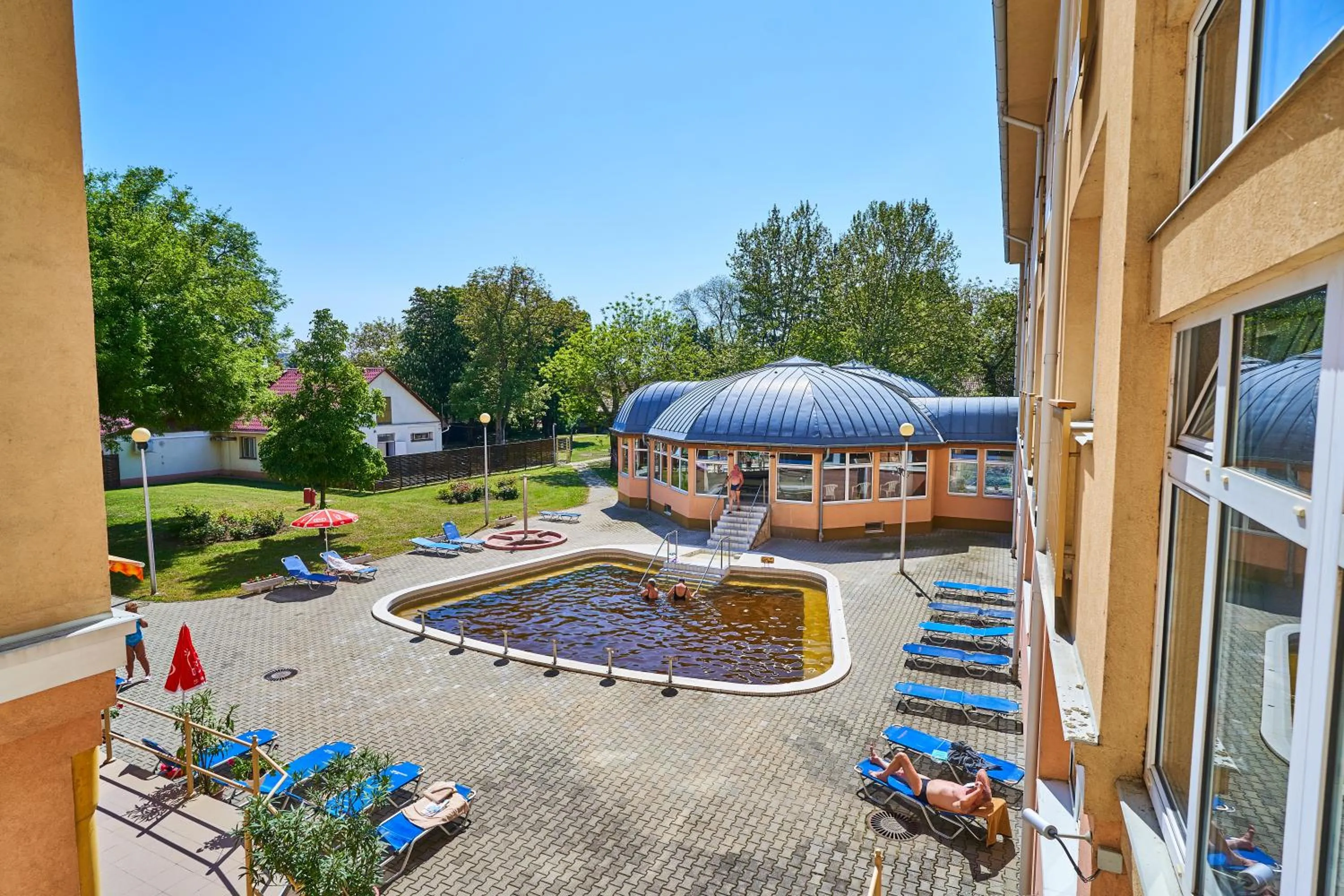 Garden in Hungarospa Thermal Hotel
