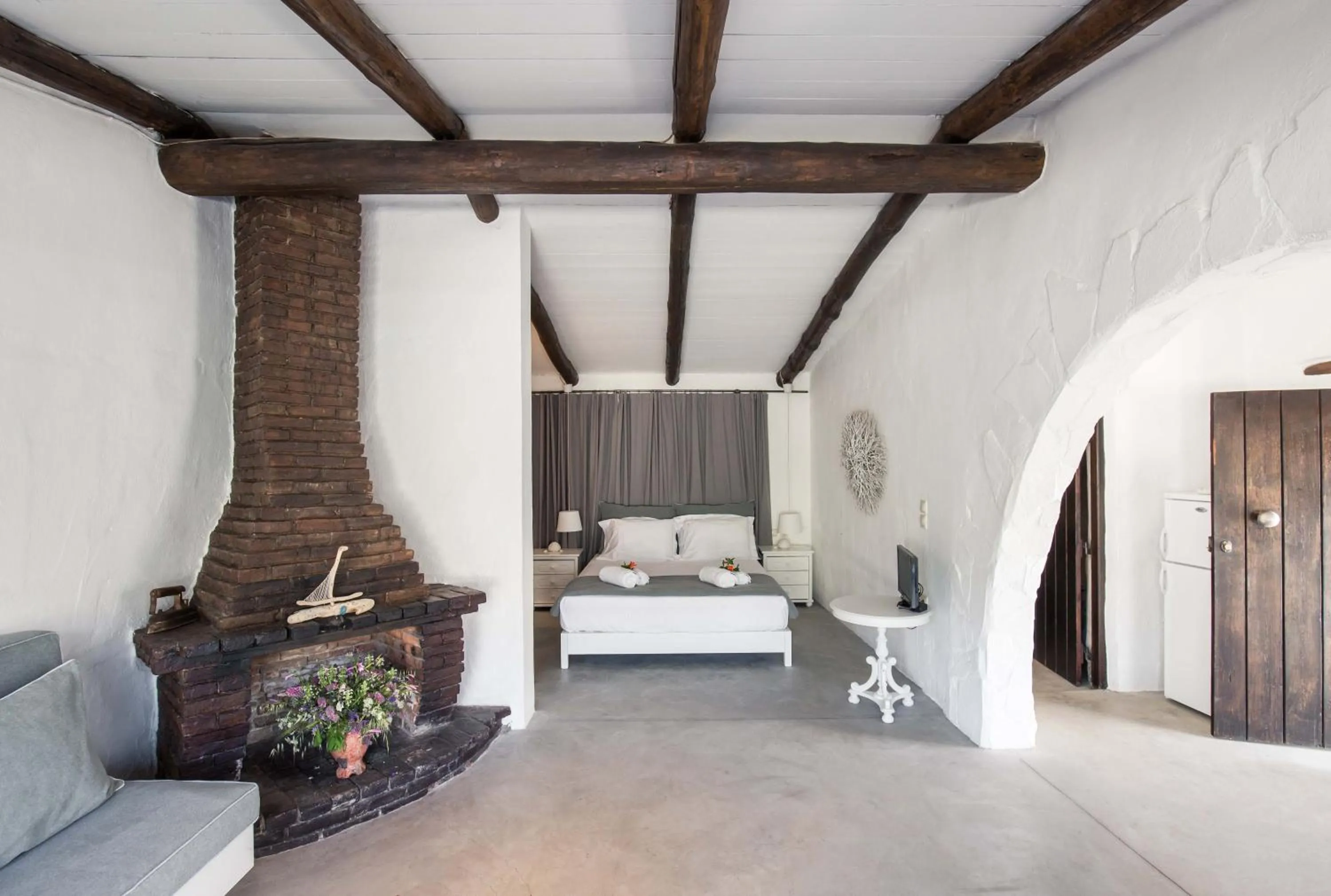 Bed in Monastery Estate Guesthouse