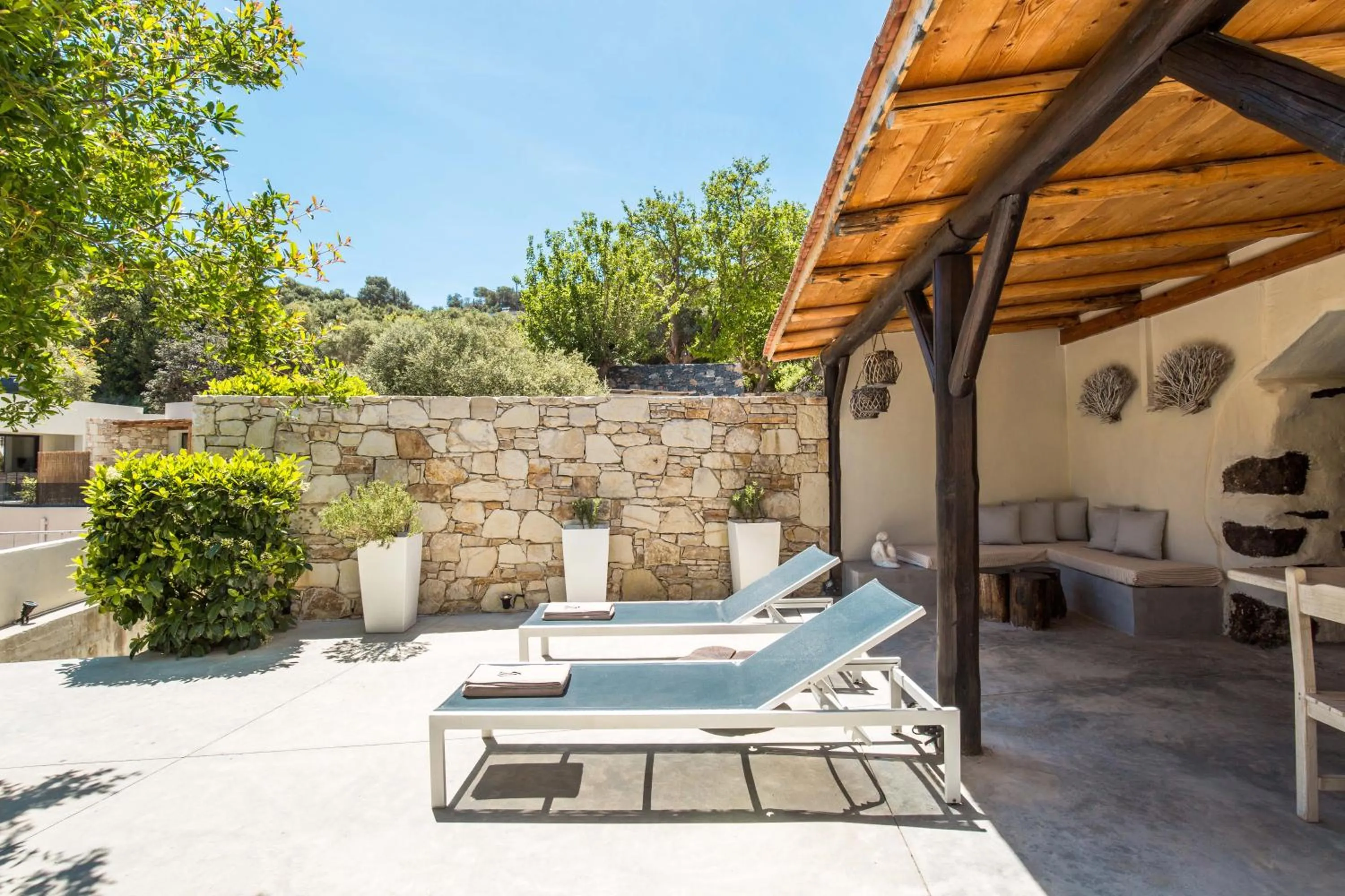 Patio in Monastery Estate Guesthouse
