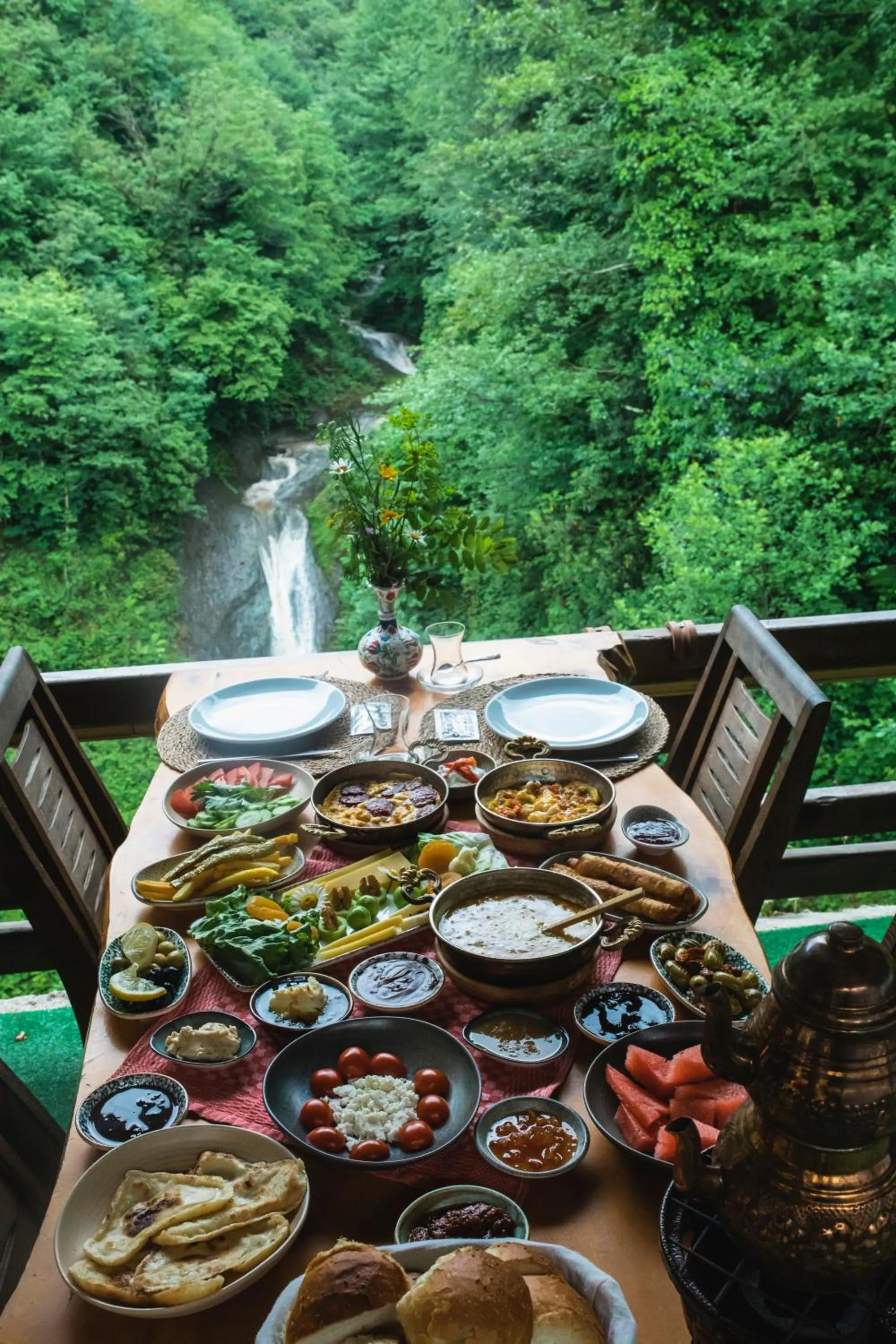 Breakfast in bungalove tatil köyü