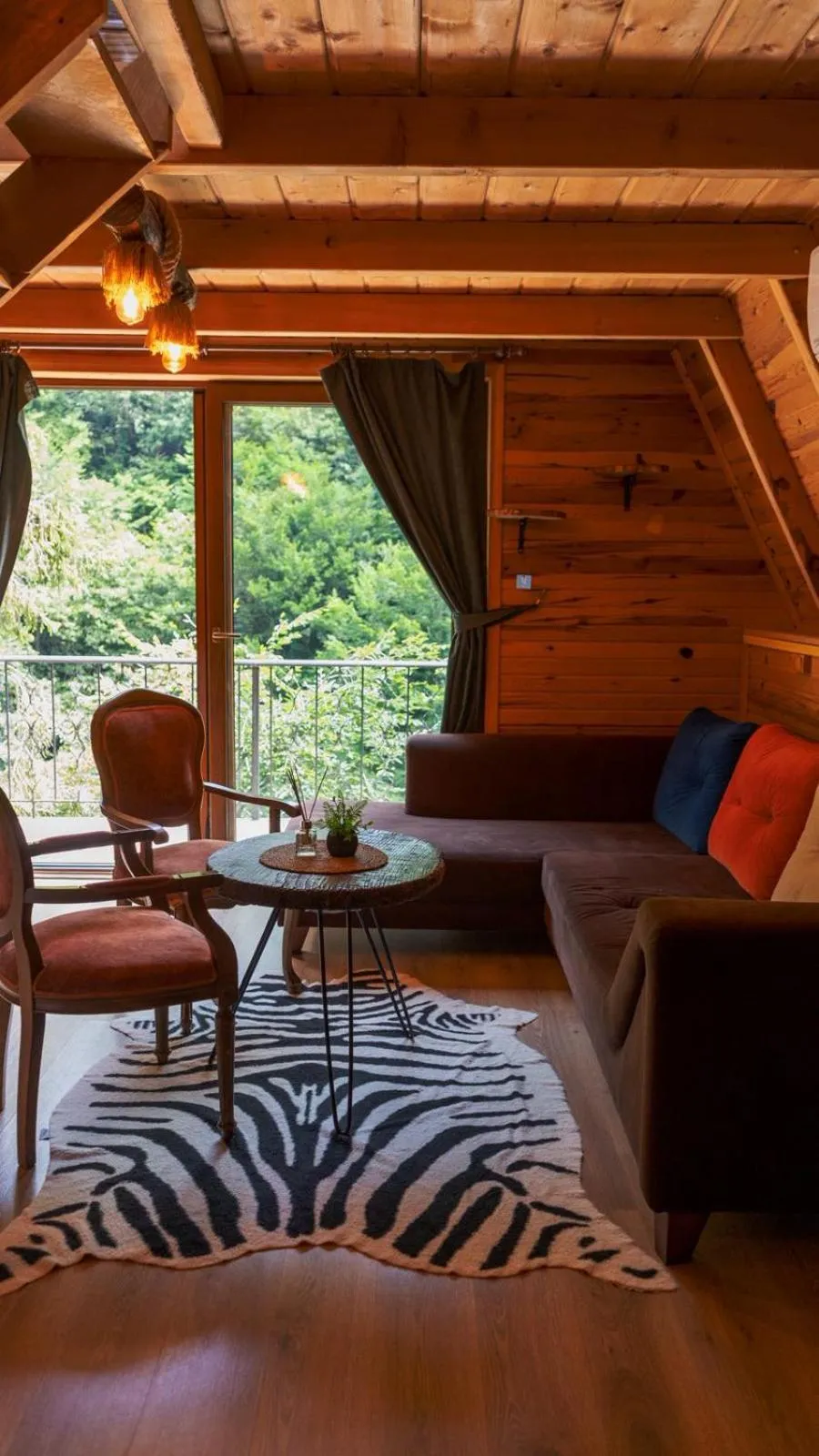 Living room in bungalove tatil köyü