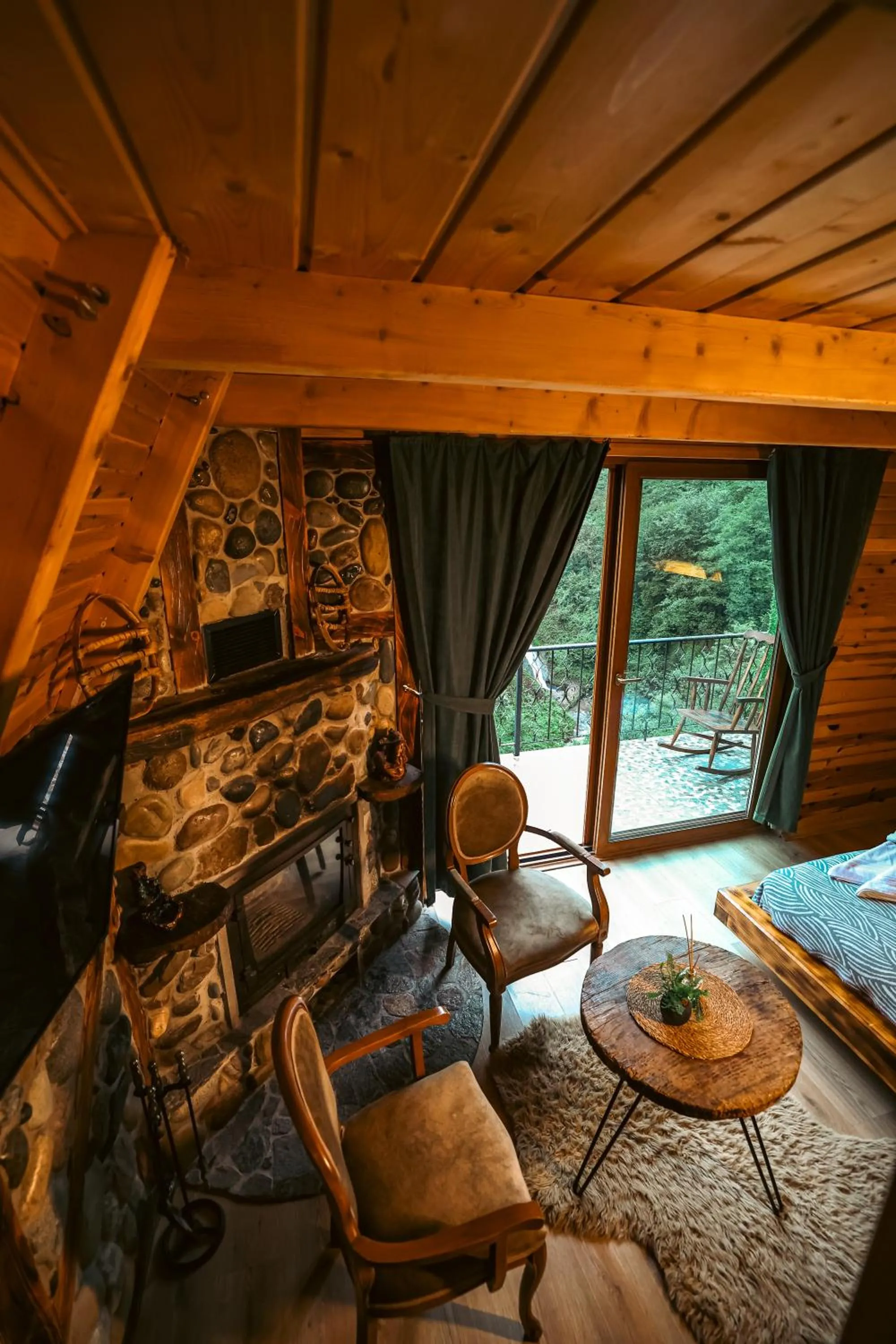 Living room in bungalove tatil köyü