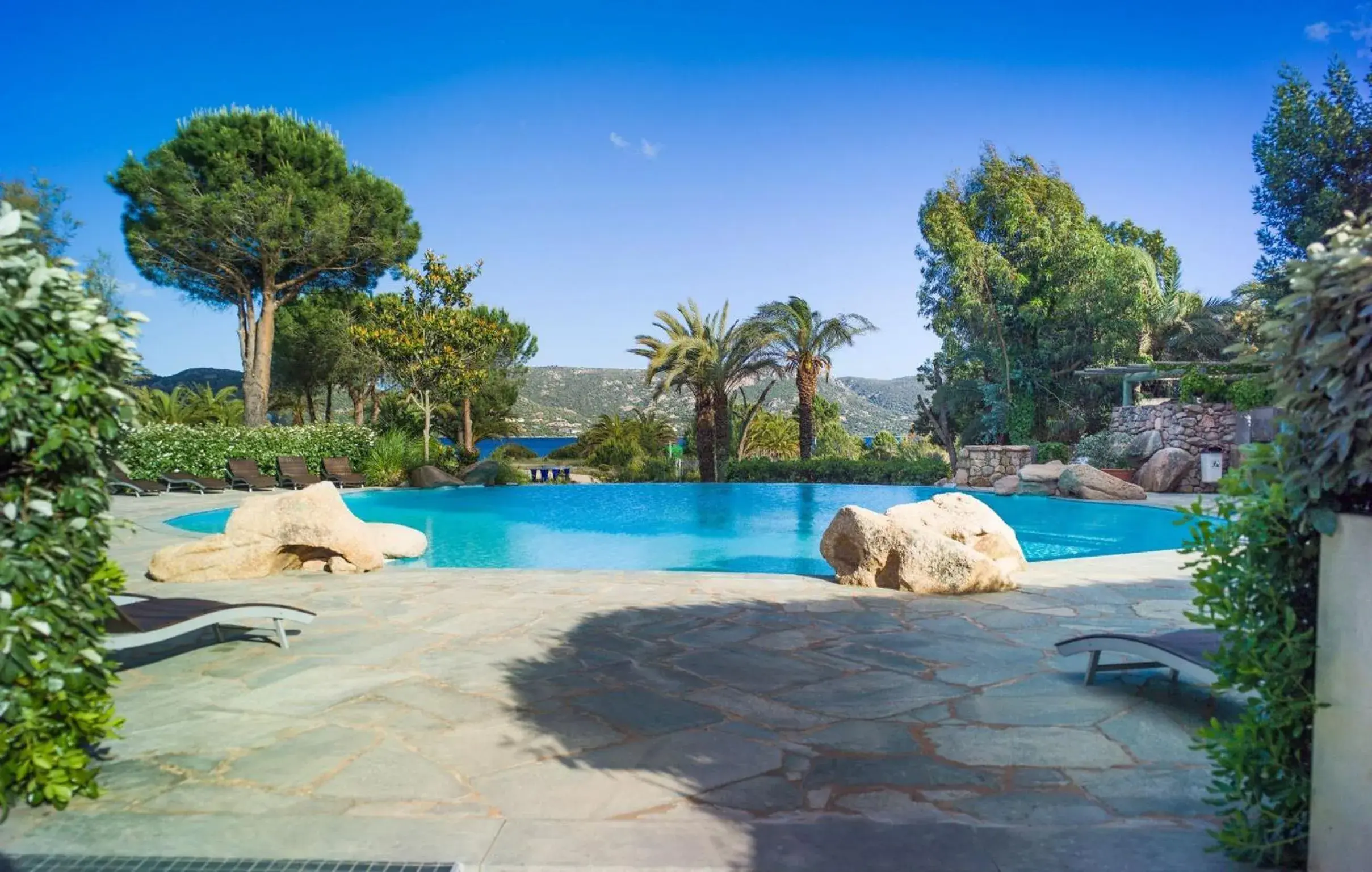 Swimming pool in Hôtel Marina Corsica Swimming pool in Hôtel Marina Corsica