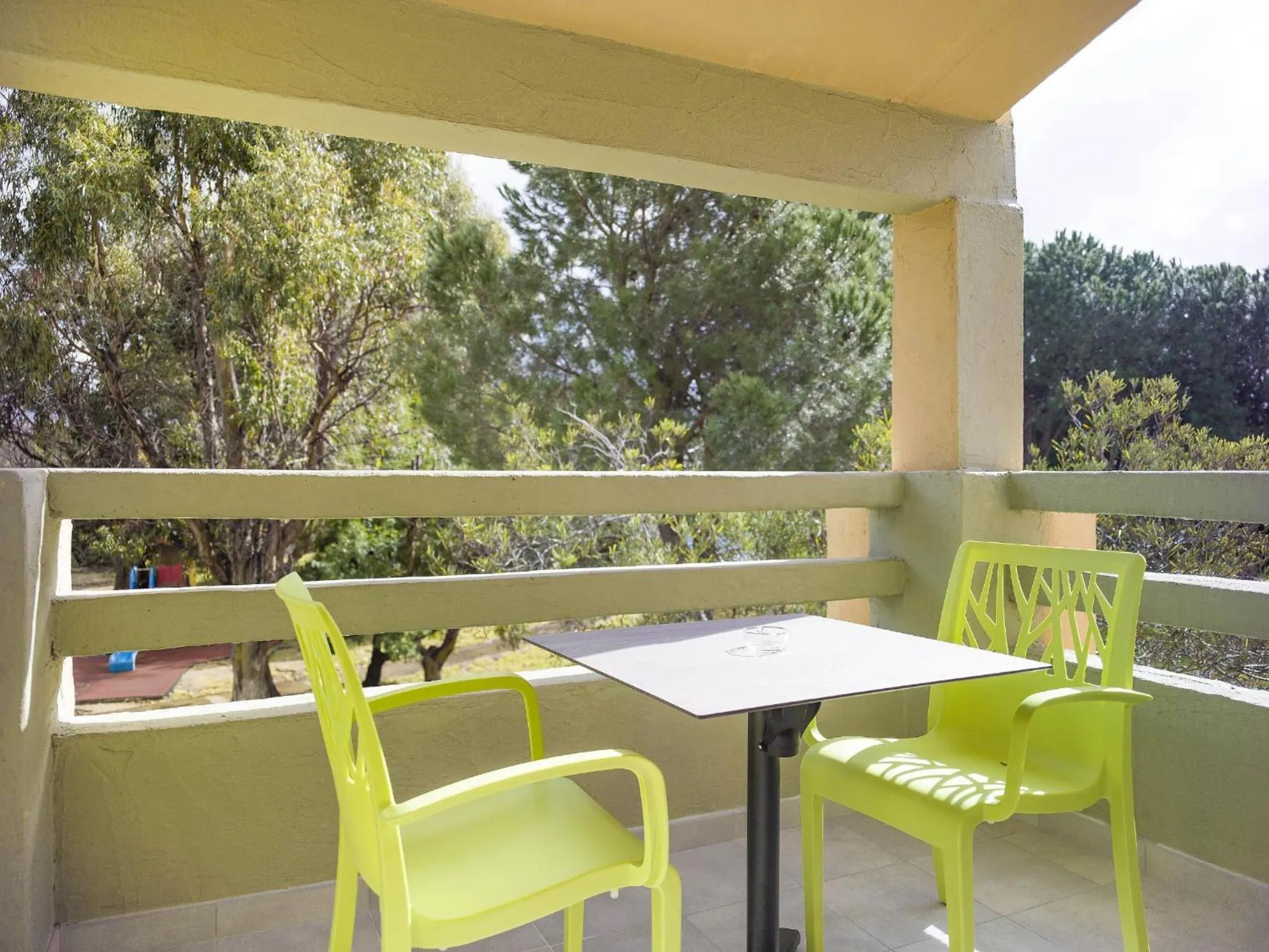 Balcony/Terrace in Hôtel Marina Corsica