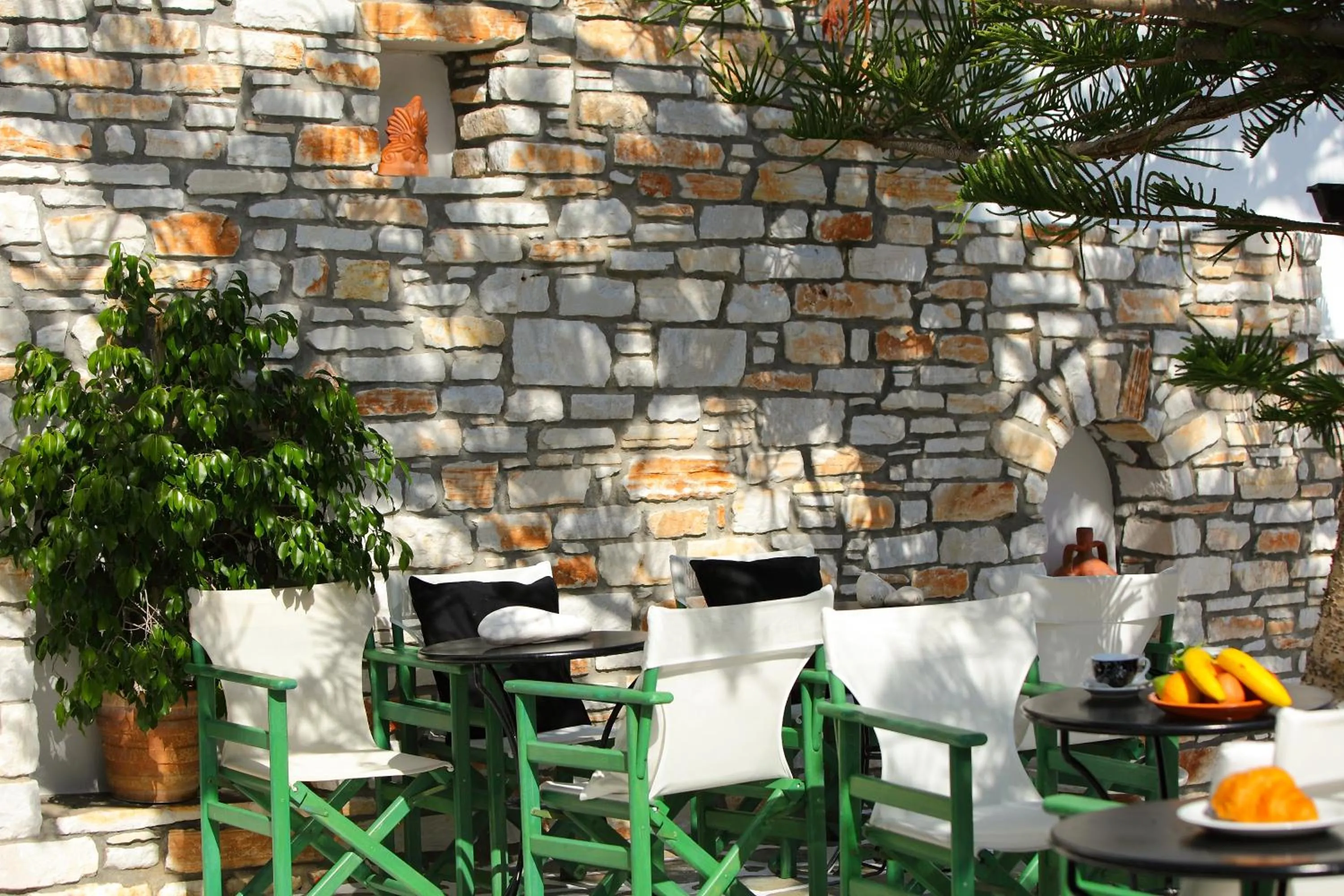 Patio in Ostria