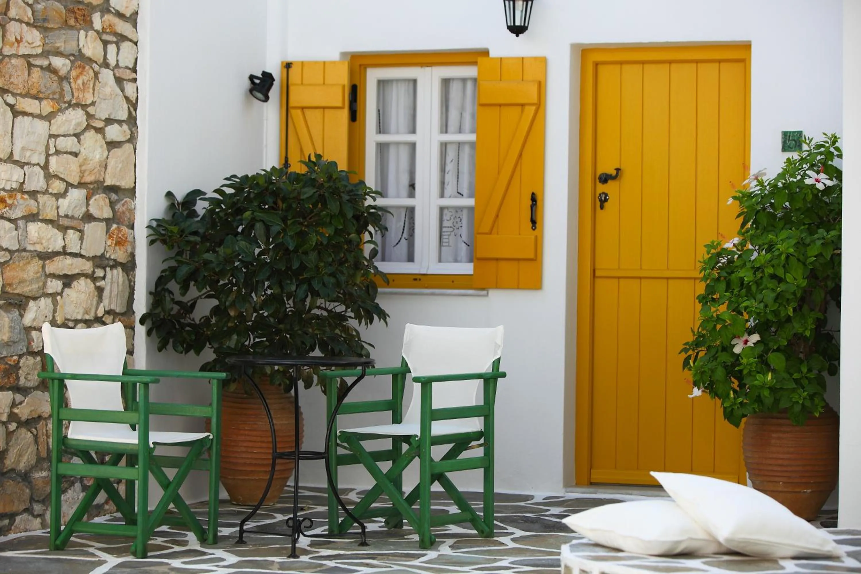 Patio in Ostria