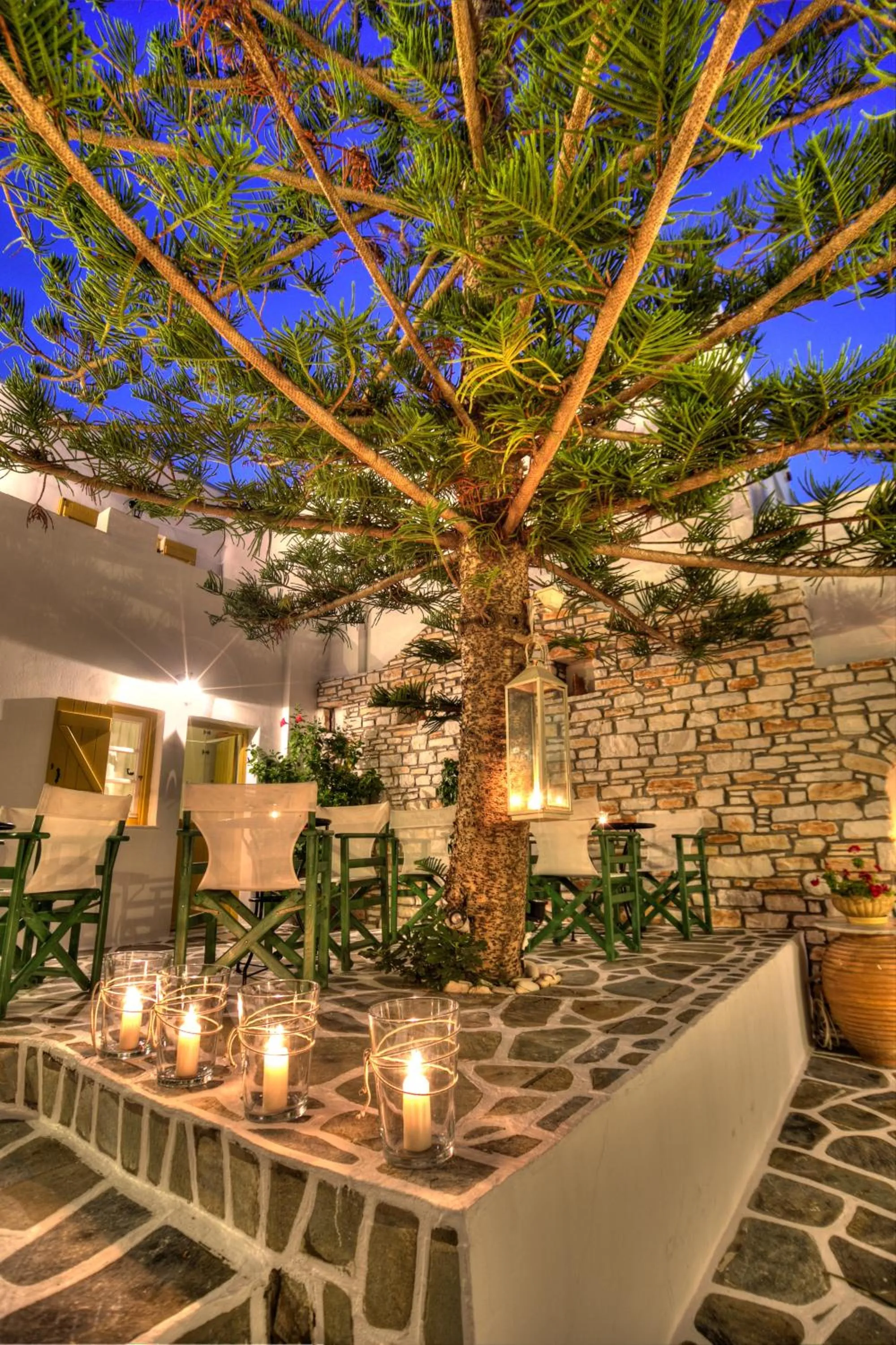 Patio in Ostria