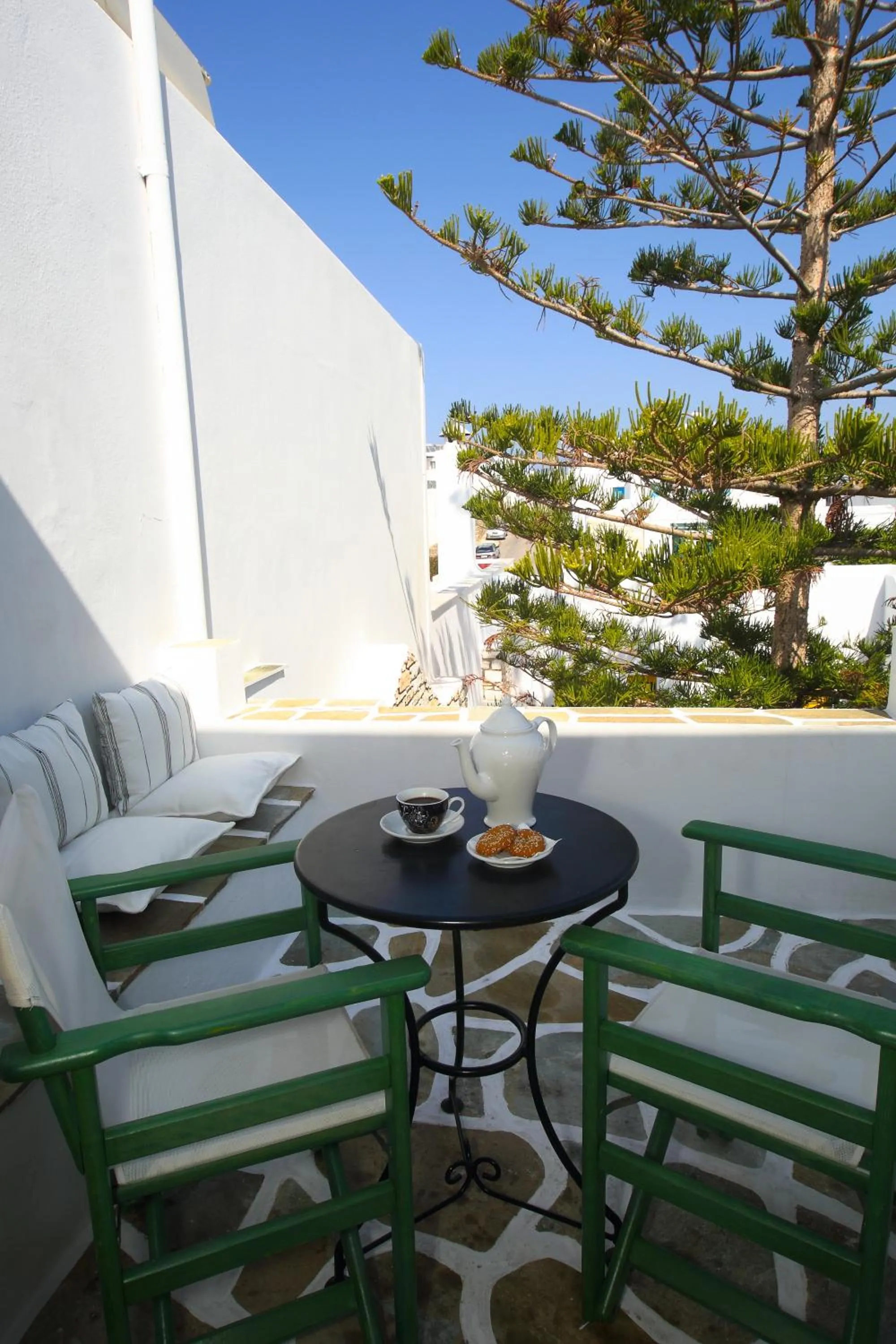 Patio in Ostria